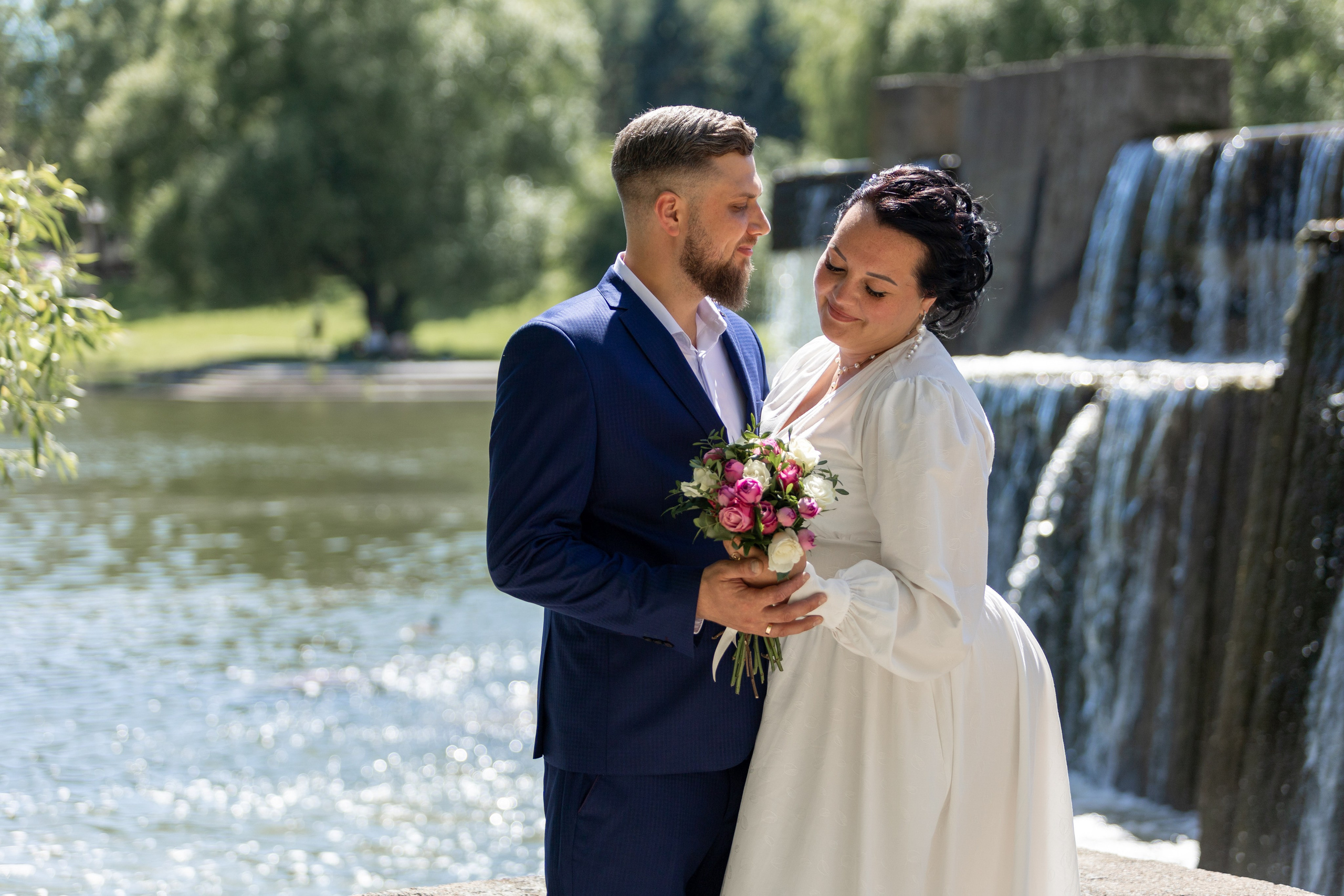 Свадебная фотосессия Александра и Вераники. Профессиональный интерьерный и репортажный фотограф Минск и РБ. Максим Орлов