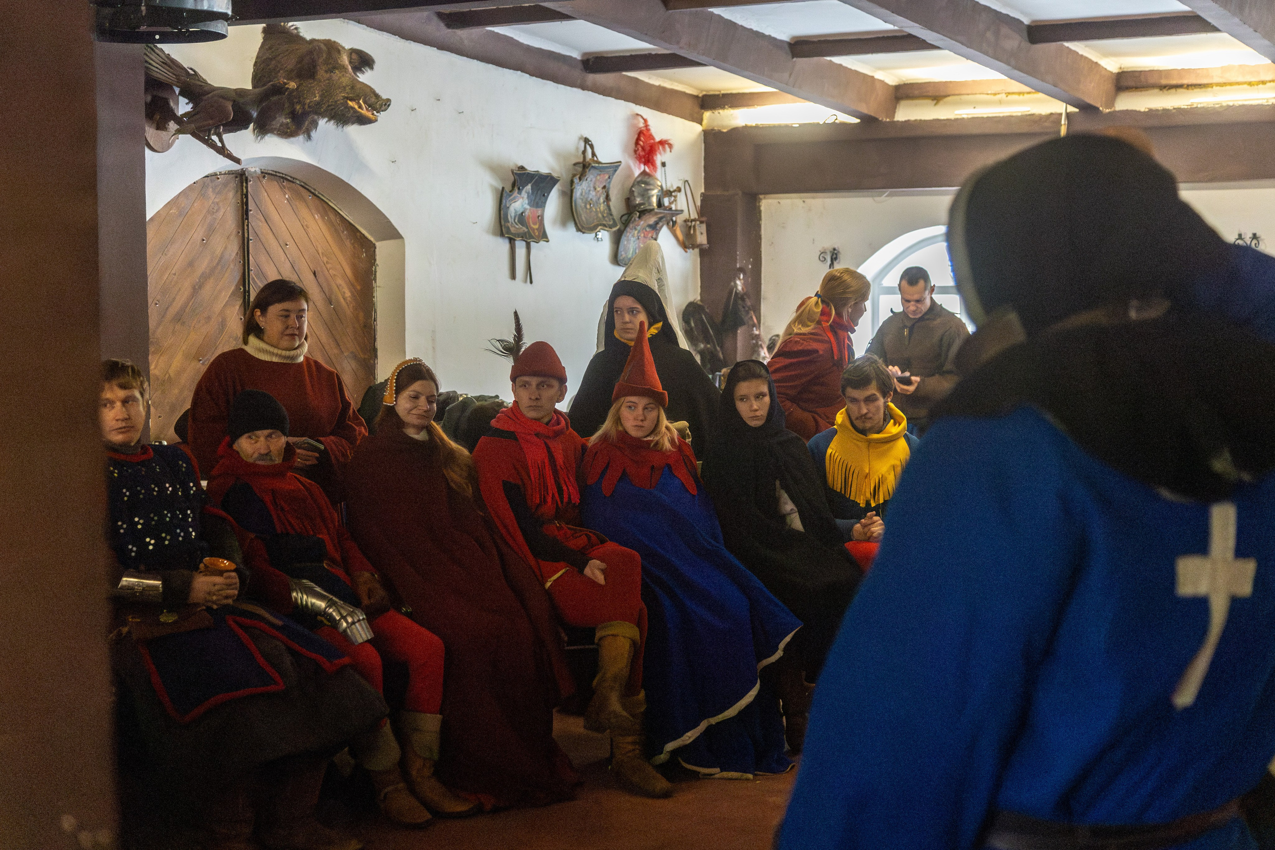 Зимние рыцарские маневры. Профессиональный интерьерный и репортажный фотограф Минск и РБ. Максим Орлов