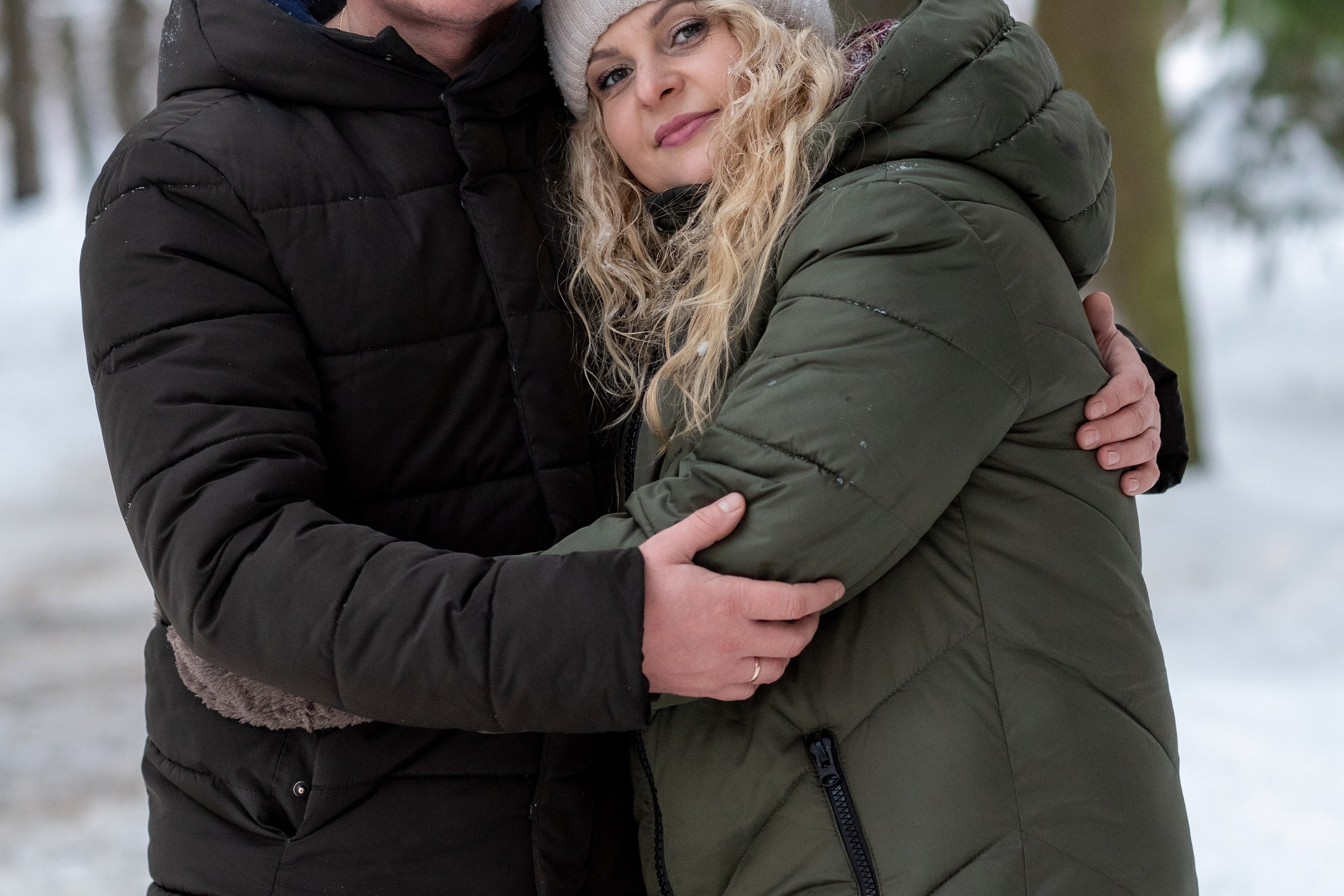 Сергей с семьей (в парке). Профессиональный интерьерный и репортажный фотограф Минск и РБ. Максим Орлов