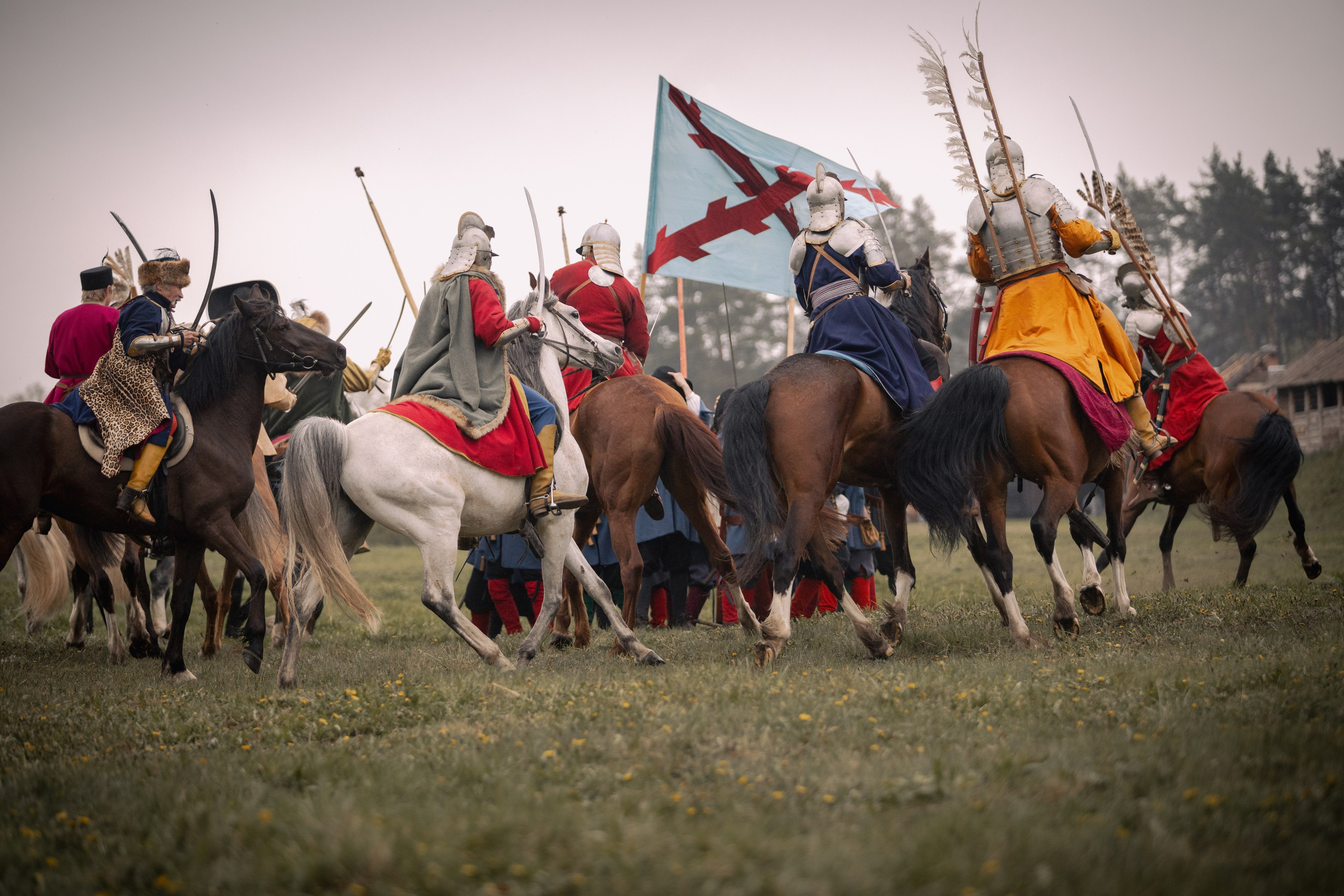 Золотая шпора. Огнем и мечем. День третий. Бой на поле. Профессиональный интерьерный и репортажный фотограф Минск и РБ. Максим Орлов