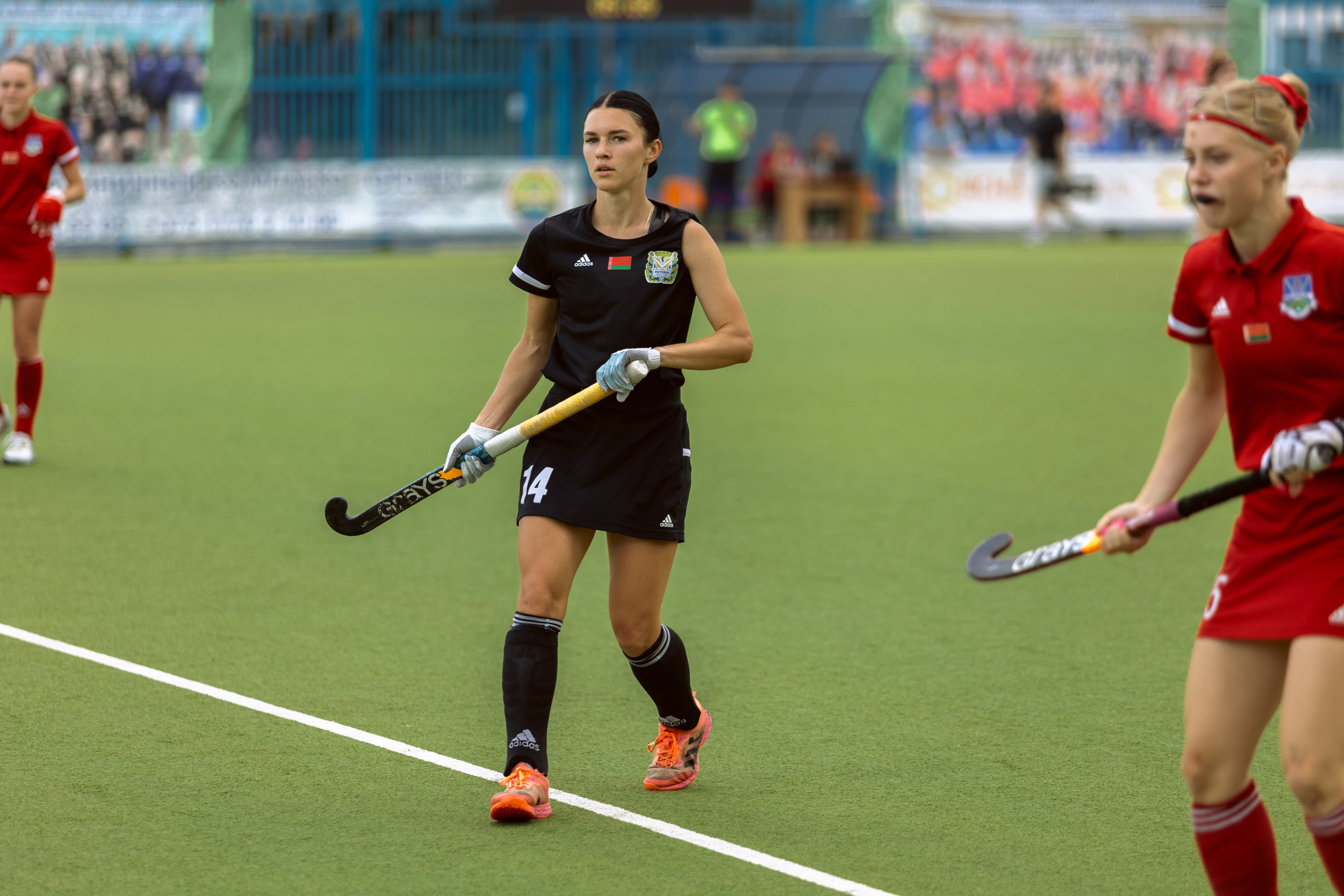 Хоккей на траве. Девушки. Минск — Виктория. 16.06.2024. Профессиональный интерьерный и репортажный фотограф Минск и РБ. Максим Орлов