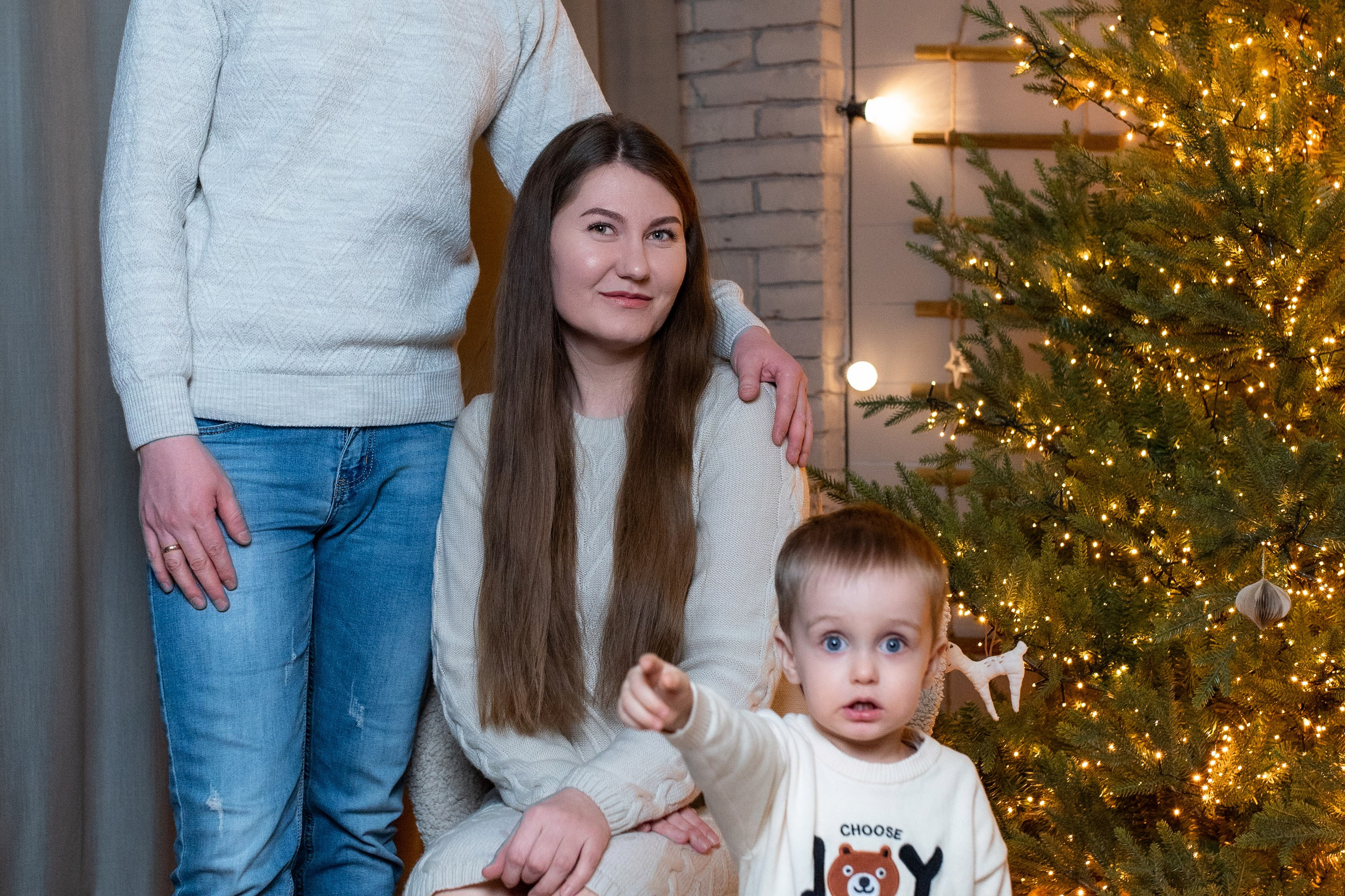 Саша и Оля (новогодняя). Профессиональный интерьерный и репортажный фотограф Минск и РБ. Максим Орлов