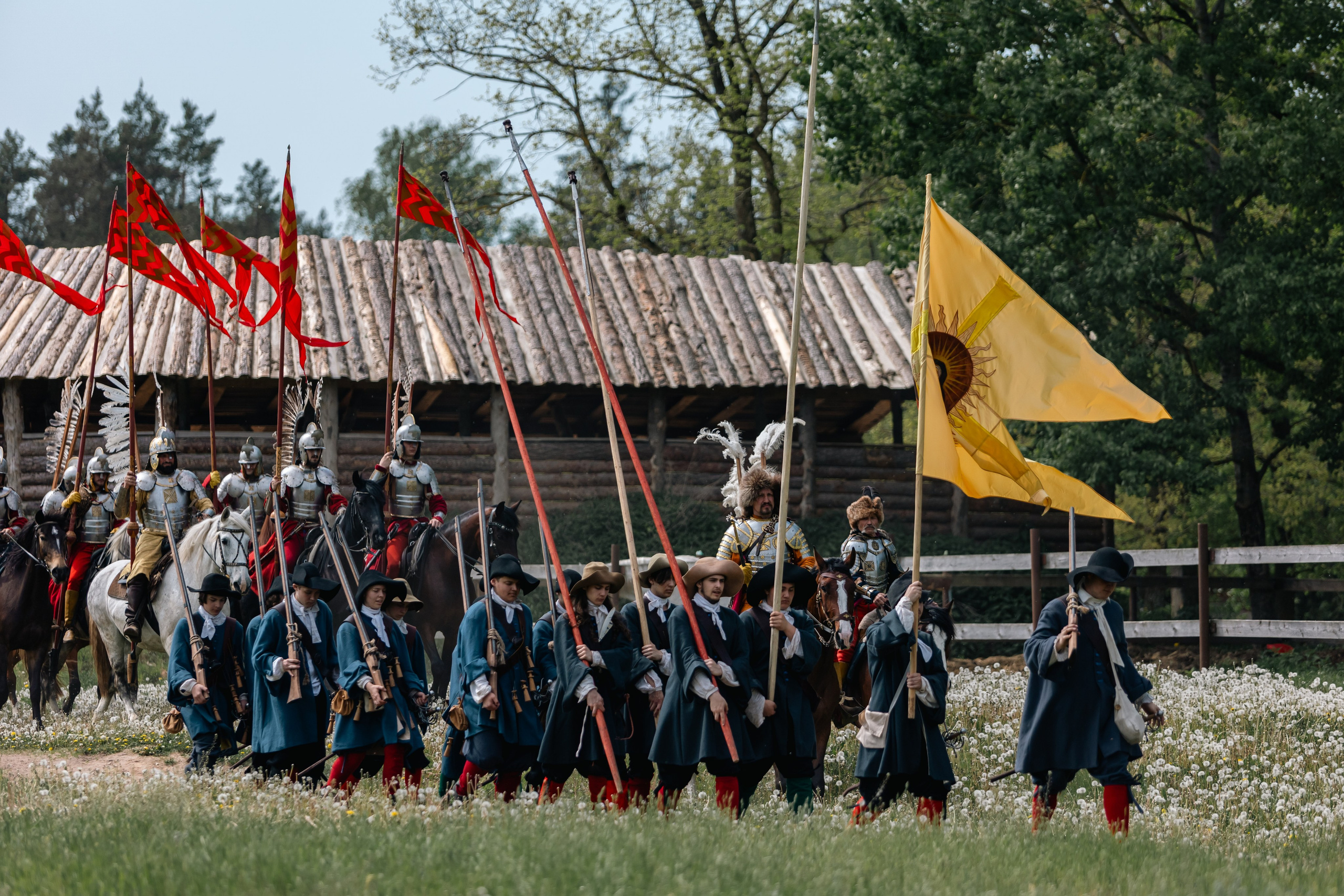 Золотая шпора. Маневры 17 века. Профессиональный интерьерный и репортажный фотограф Минск и РБ. Максим Орлов