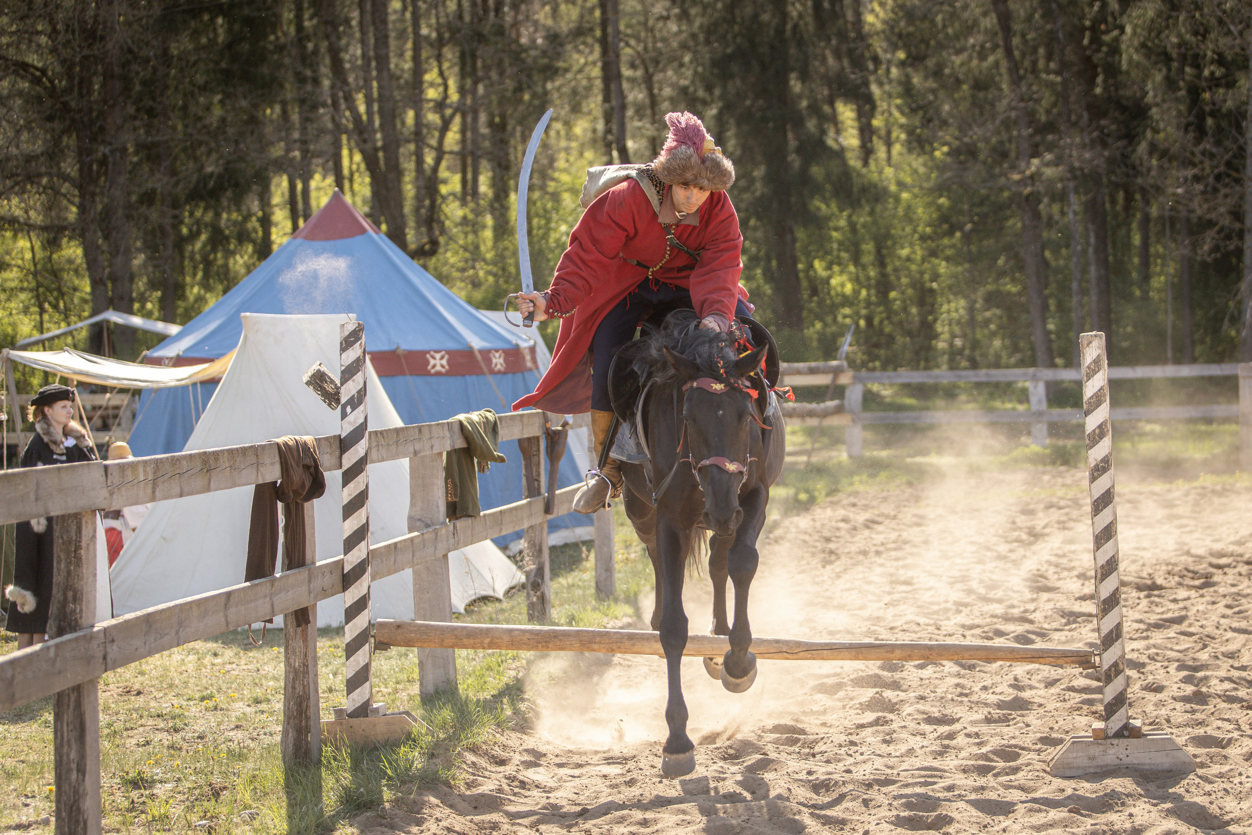 Золотая Шпора. Огнем и Мечем. День первый. Рыцарский турнир. Профессиональный интерьерный и репортажный фотограф Минск и РБ. Максим Орлов