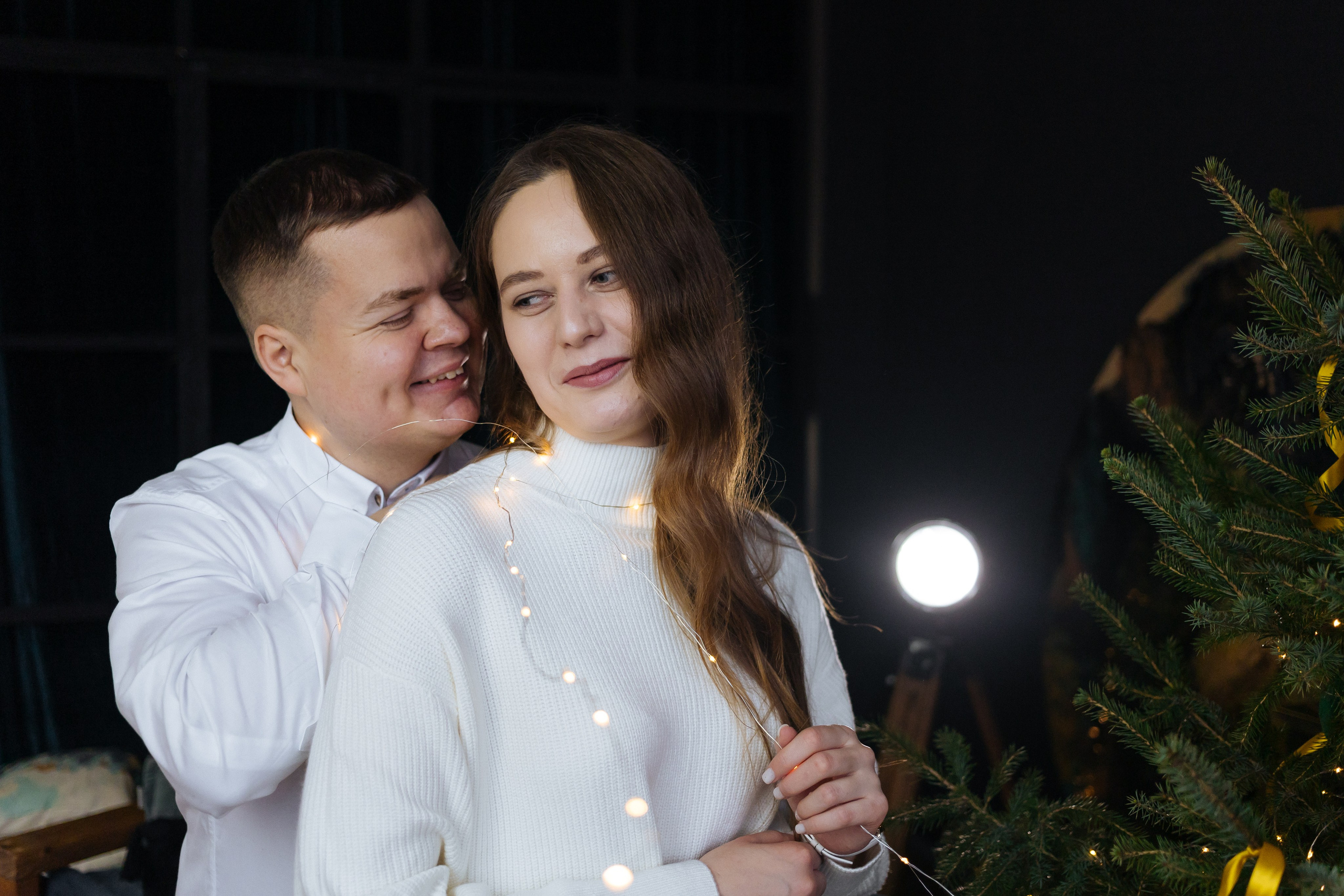 Елена и Володя (новогодняя). Профессиональный интерьерный и репортажный фотограф Минск и РБ. Максим Орлов