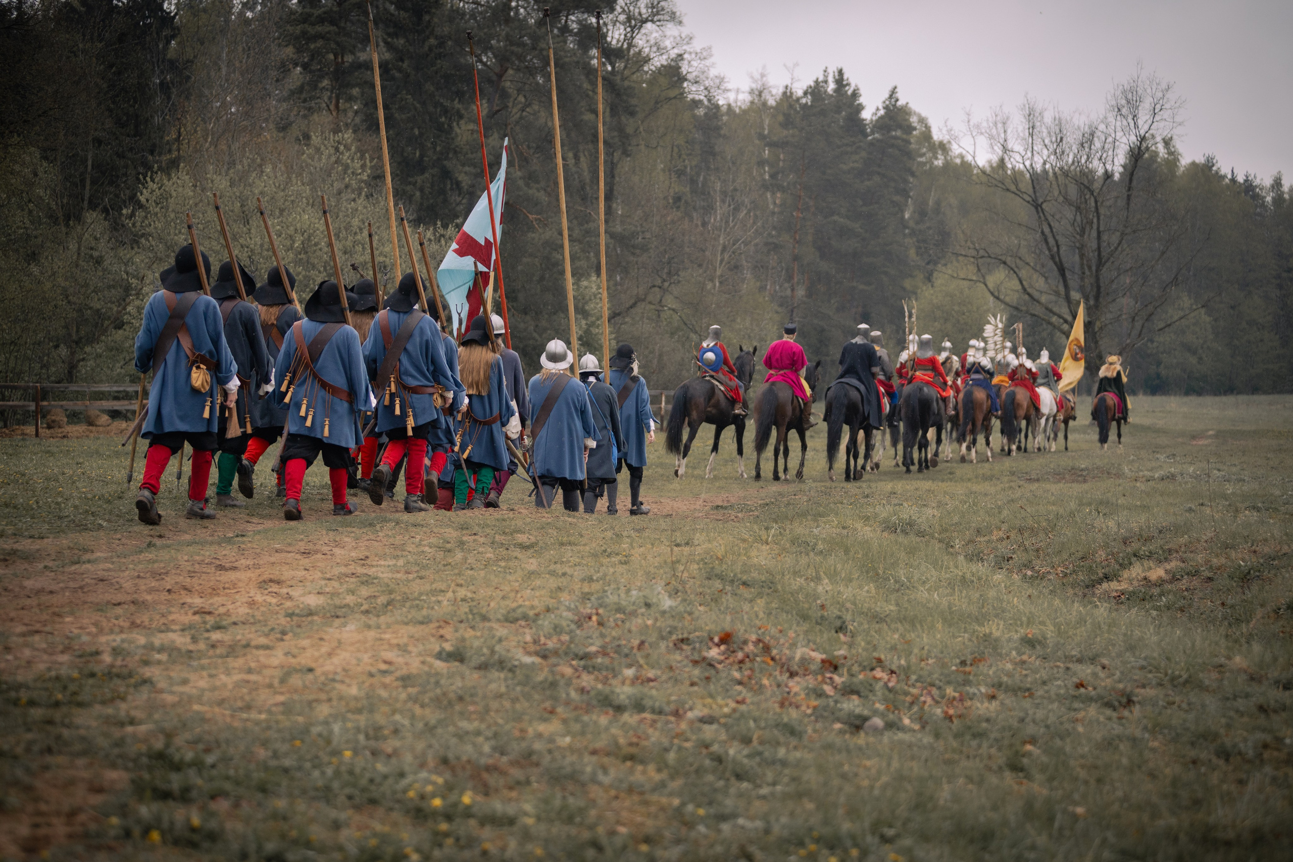 Золотая шпора. Огнем и мечем. День третий. Бой на поле. Профессиональный интерьерный и репортажный фотограф Минск и РБ. Максим Орлов