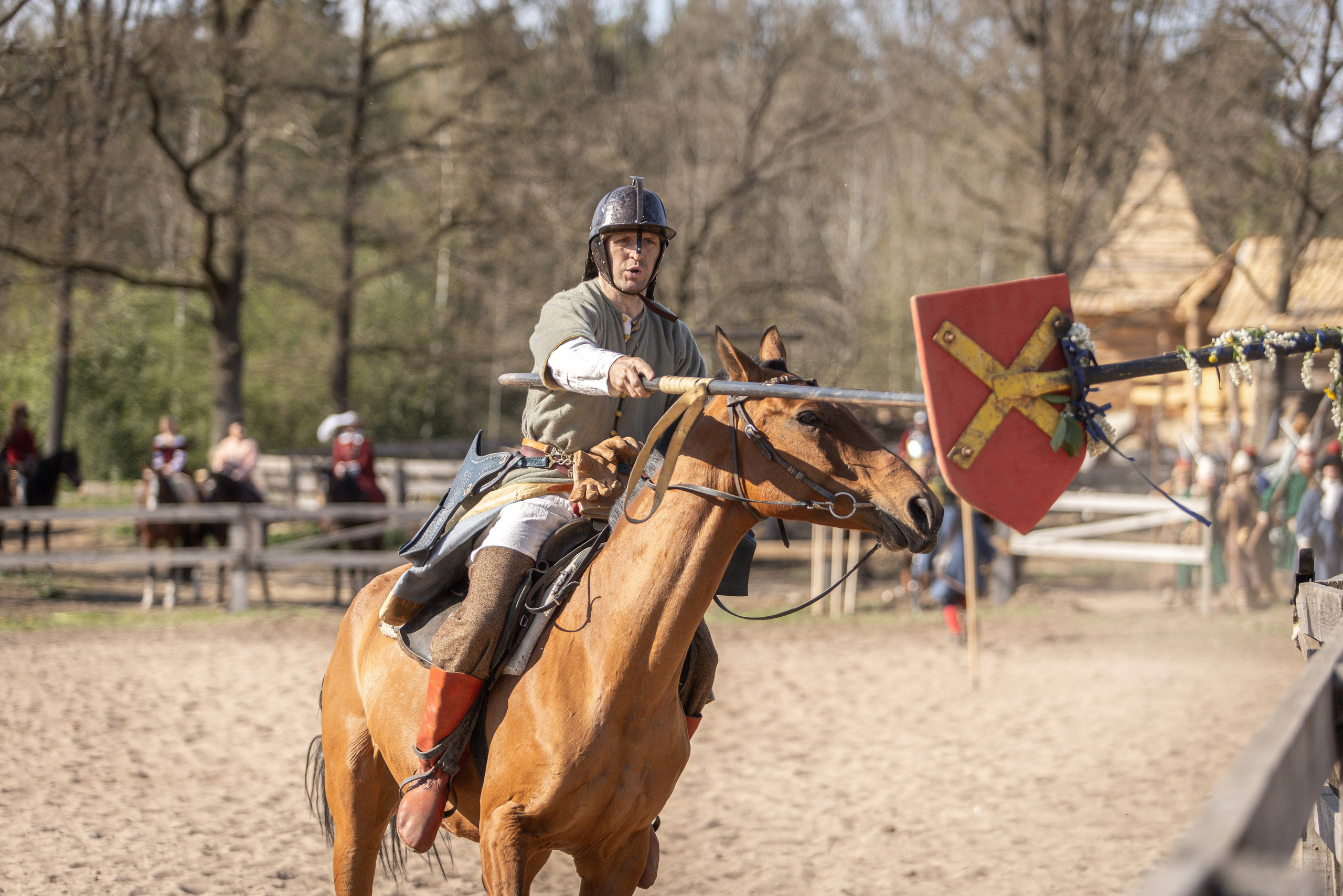 Золотая Шпора. Огнем и Мечем. День первый. Рыцарский турнир. Профессиональный интерьерный и репортажный фотограф Минск и РБ. Максим Орлов