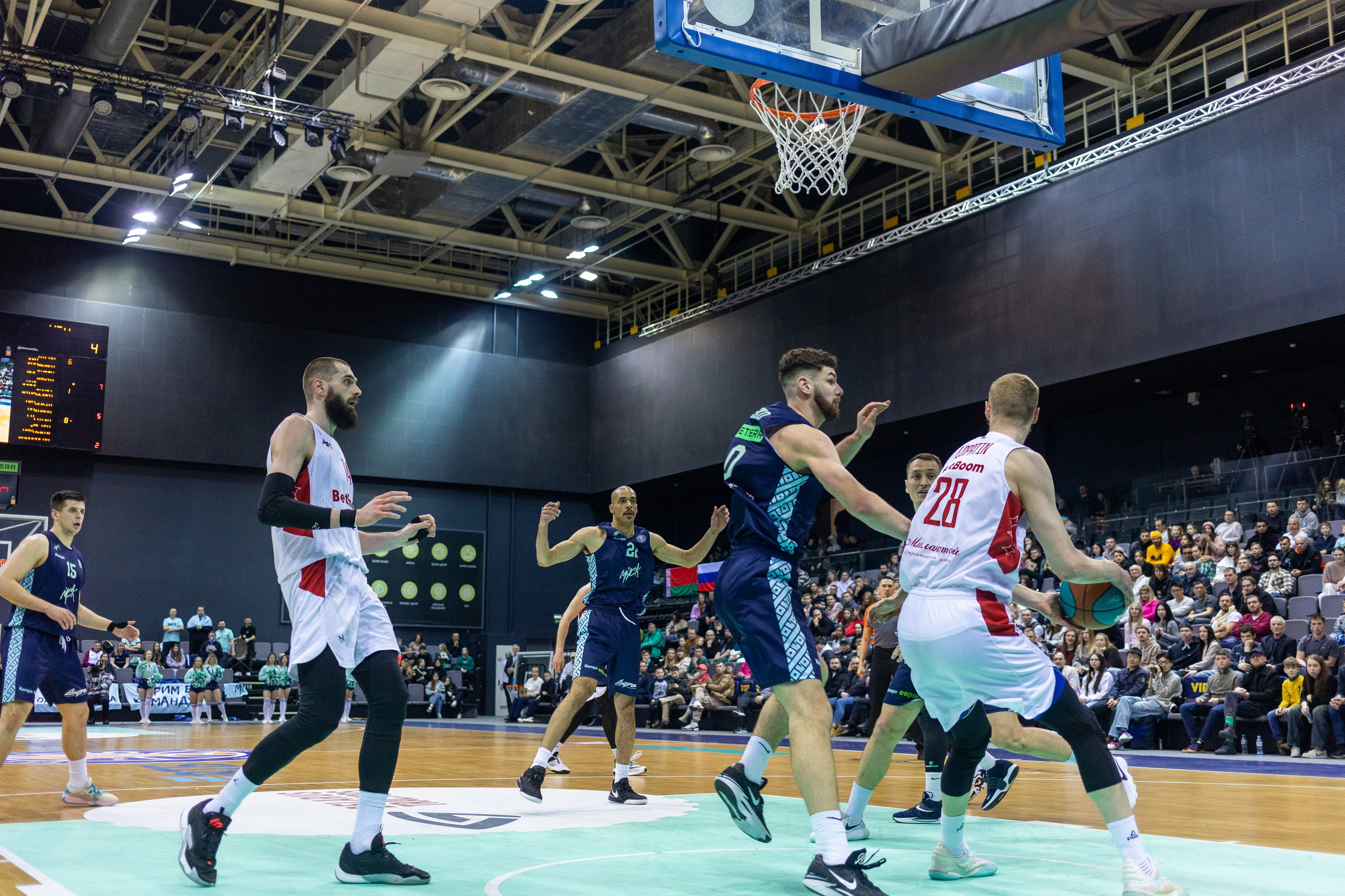 Баскетбол. Минск — MBA. 09.03.2024. Профессиональный интерьерный и репортажный фотограф Минск и РБ. Максим Орлов