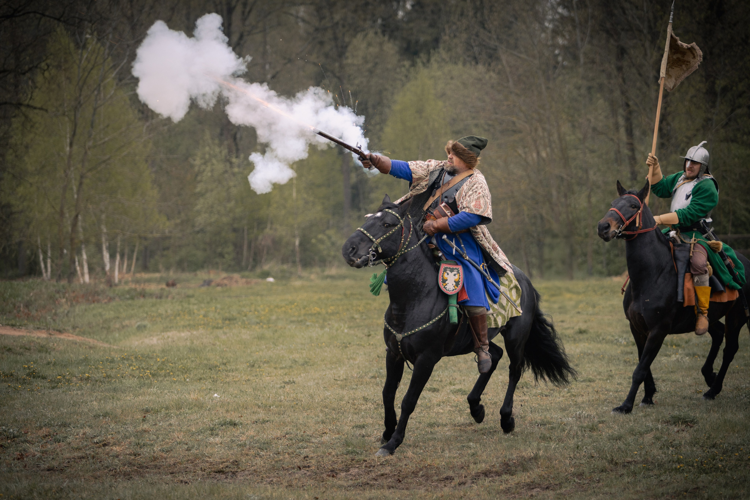 Золотая шпора. Огнем и мечем. День третий. Бой на поле. Профессиональный интерьерный и репортажный фотограф Минск и РБ. Максим Орлов