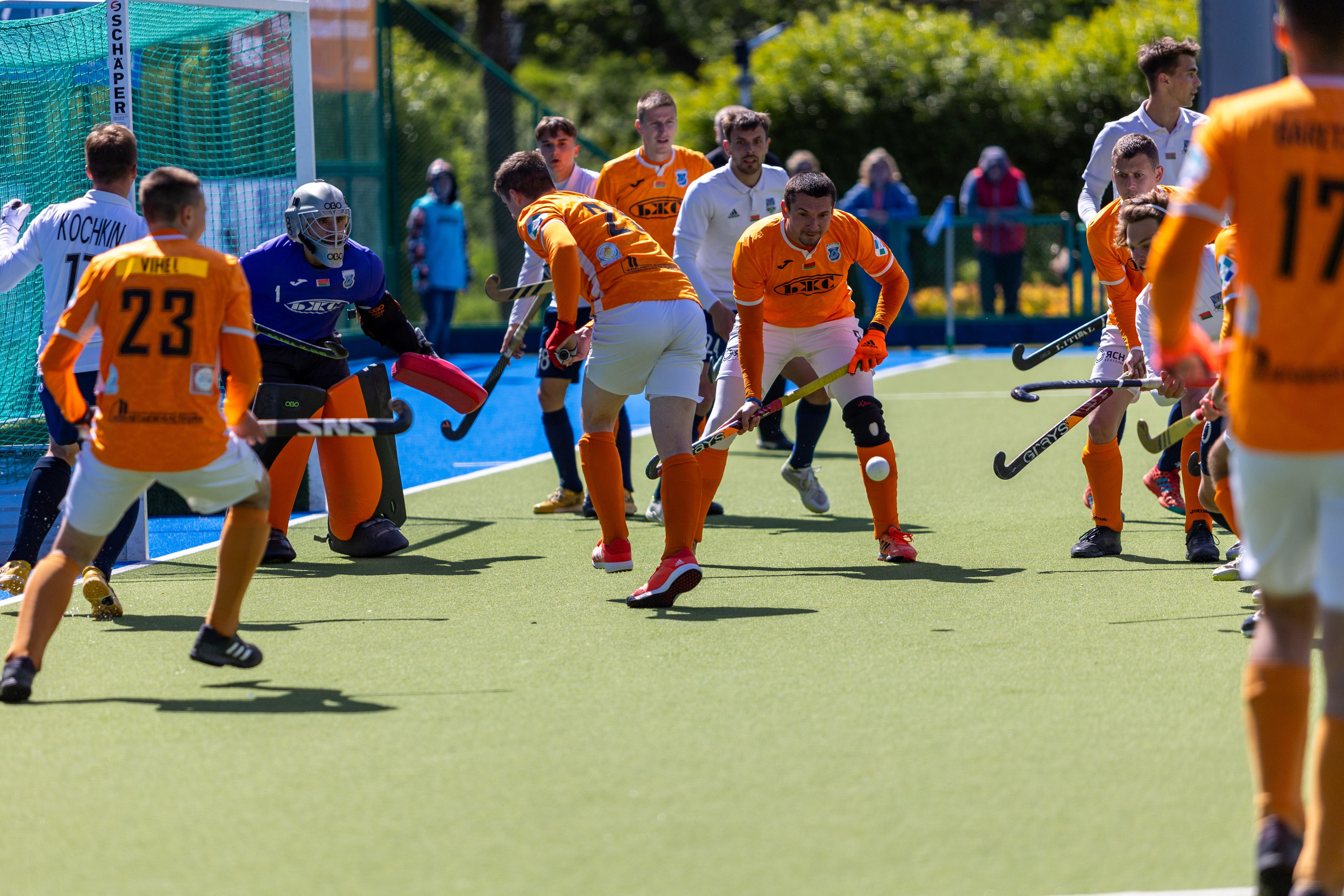 Хоккей на траве. ХК Минск — СК Строитель 12.05.2024. Профессиональный интерьерный и репортажный фотограф Минск и РБ. Максим Орлов
