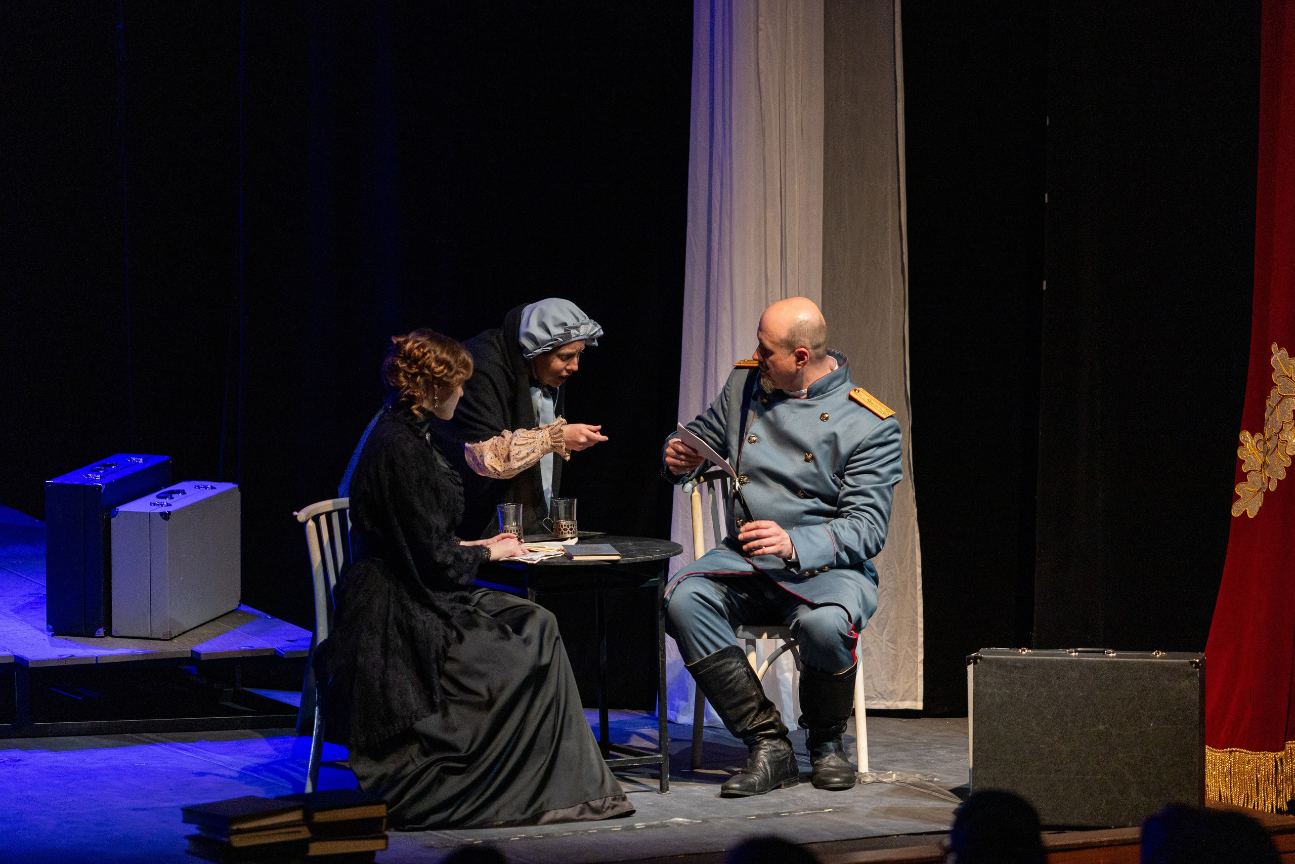 Театр белорусской армии «Три сестры». Профессиональный интерьерный и репортажный фотограф Минск и РБ. Максим Орлов