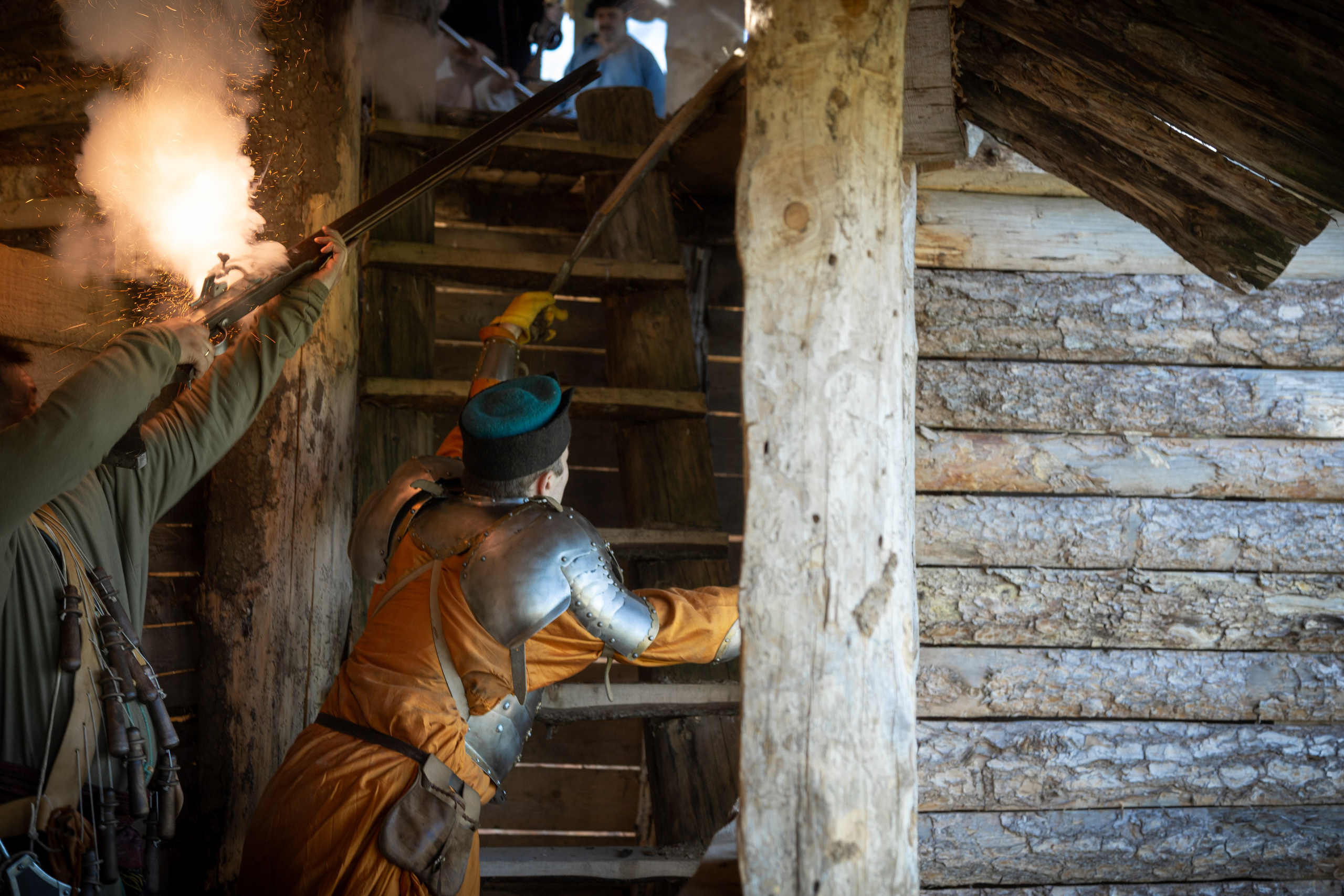 Золотая шпора. Огнем и мечем. День второй. Вылазка в лес. Штурм фортеции. Княжеский пир. Профессиональный интерьерный и репортажный фотограф Минск и РБ. Максим Орлов