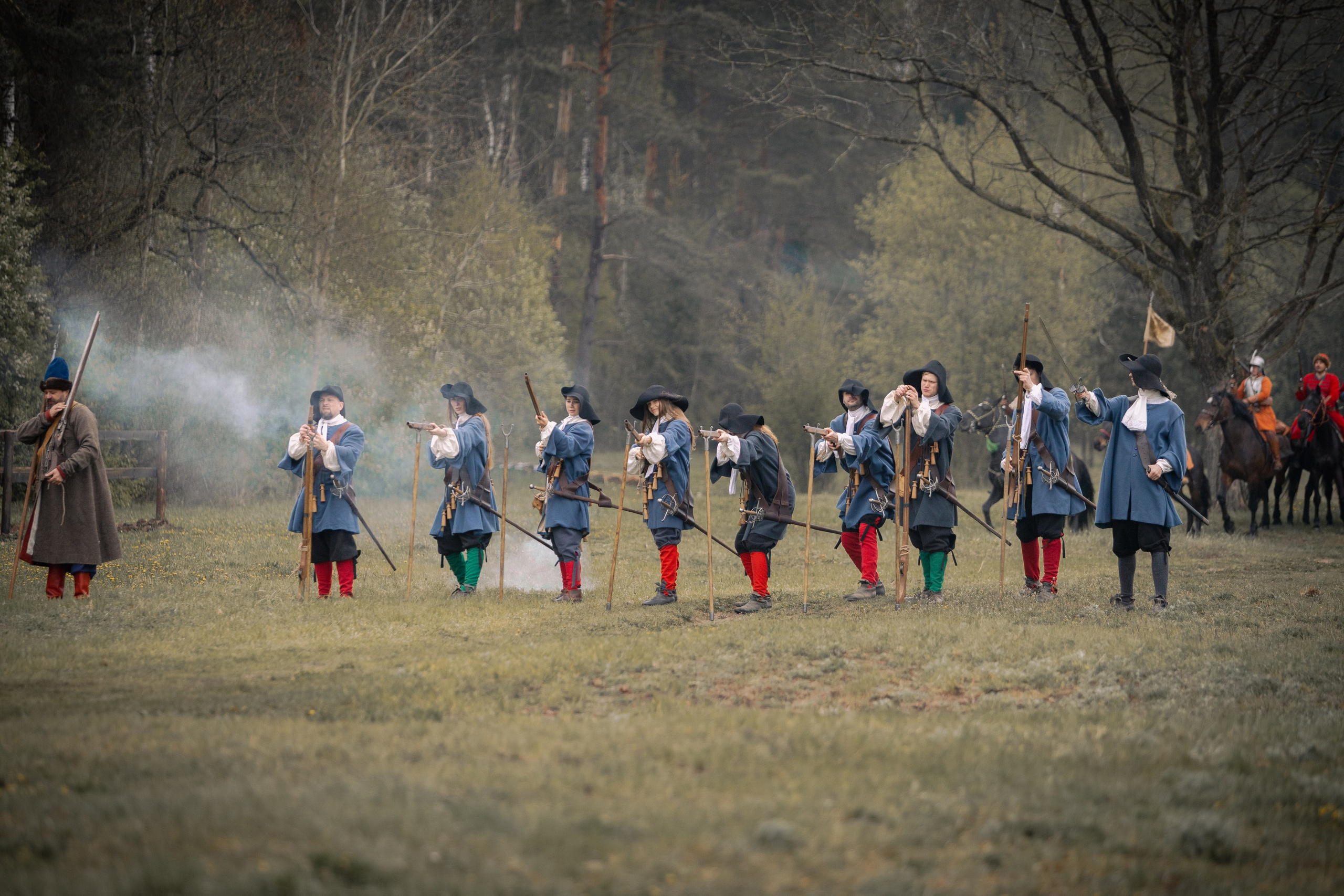 Золотая шпора. Огнем и мечем. День третий. Бой на поле. Профессиональный интерьерный и репортажный фотограф Минск и РБ. Максим Орлов