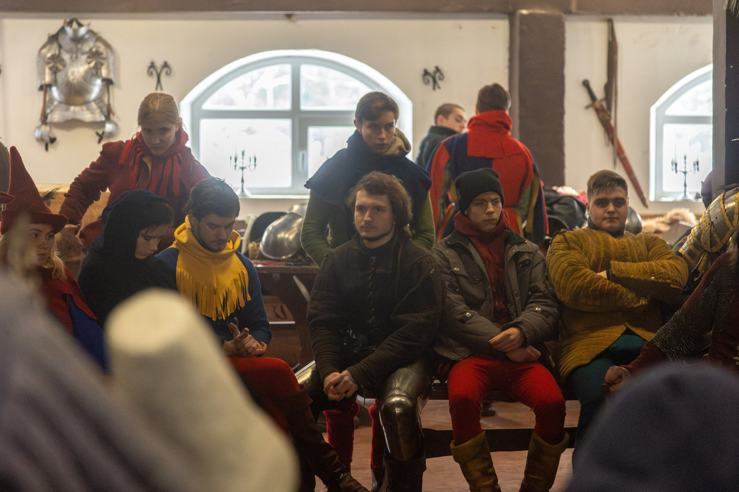 Зимние рыцарские маневры. Профессиональный интерьерный и репортажный фотограф Минск и РБ. Максим Орлов