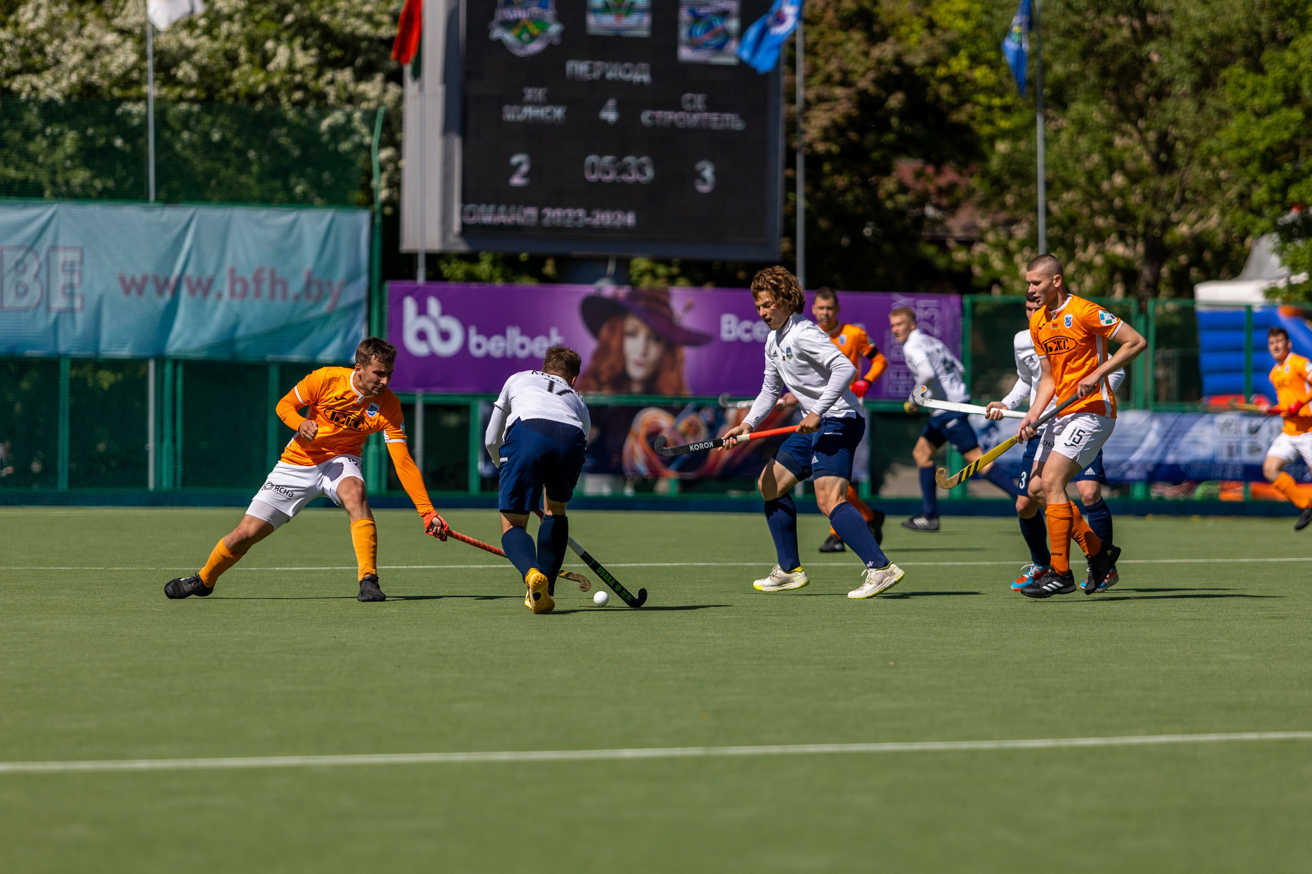 Хоккей на траве. ХК Минск — СК Строитель 12.05.2024. Профессиональный интерьерный и репортажный фотограф Минск и РБ. Максим Орлов