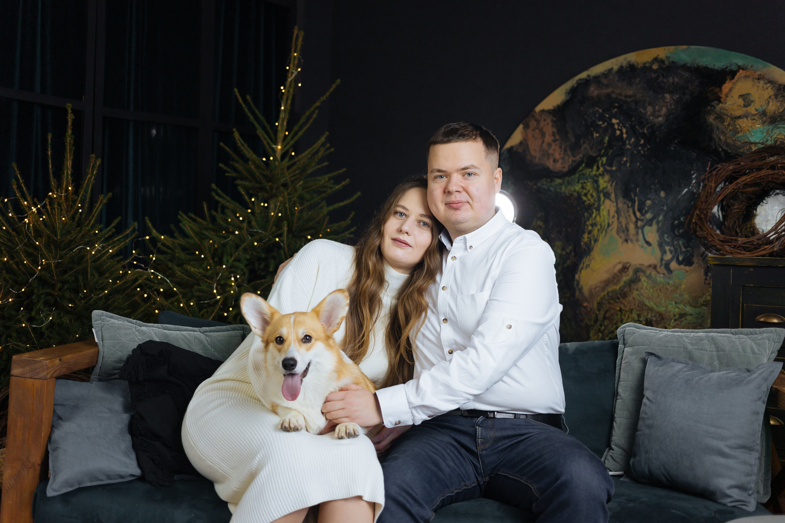 Елена и Володя (новогодняя). Профессиональный интерьерный и репортажный фотограф Минск и РБ. Максим Орлов