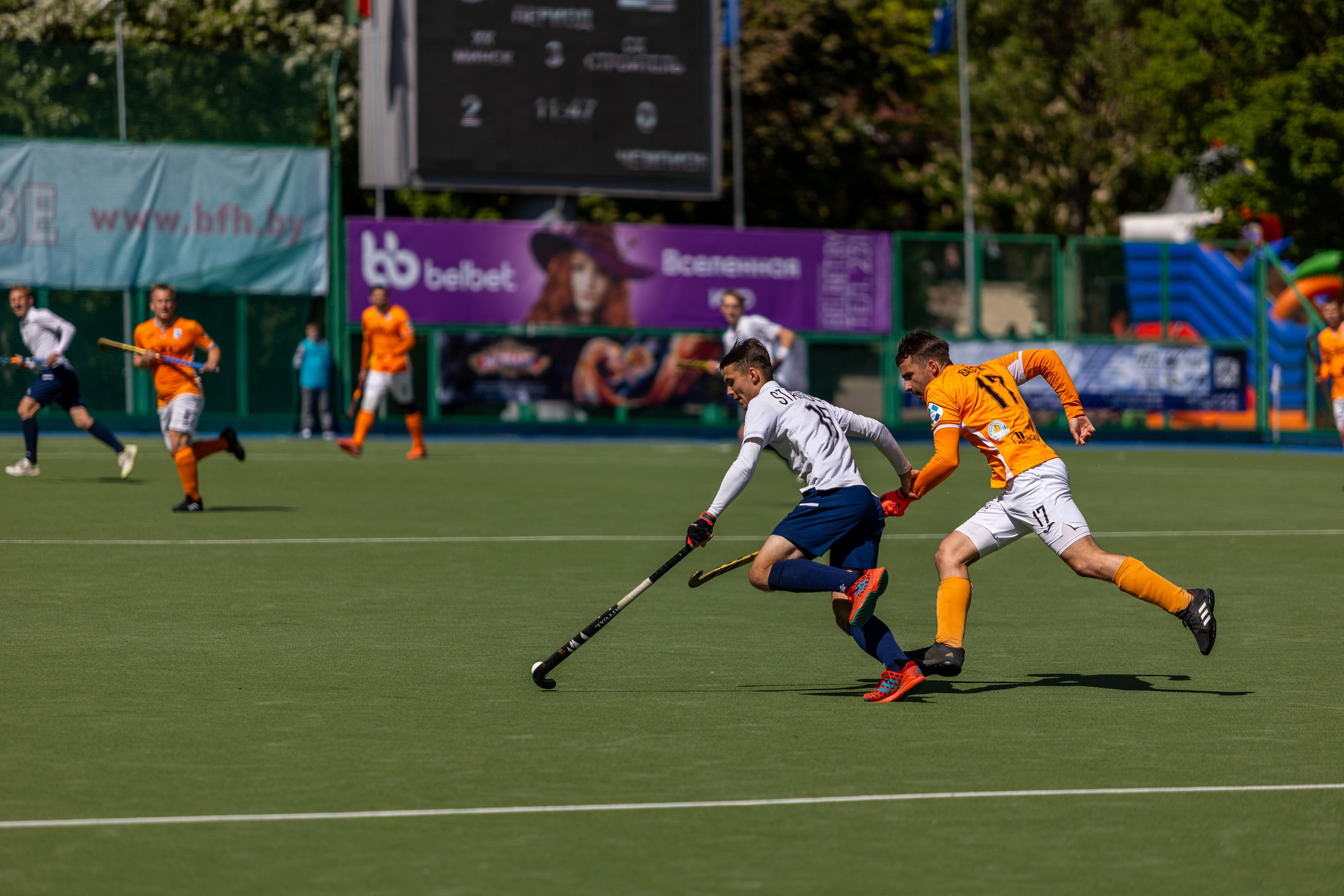 Хоккей на траве. ХК Минск — СК Строитель 12.05.2024. Профессиональный интерьерный и репортажный фотограф Минск и РБ. Максим Орлов