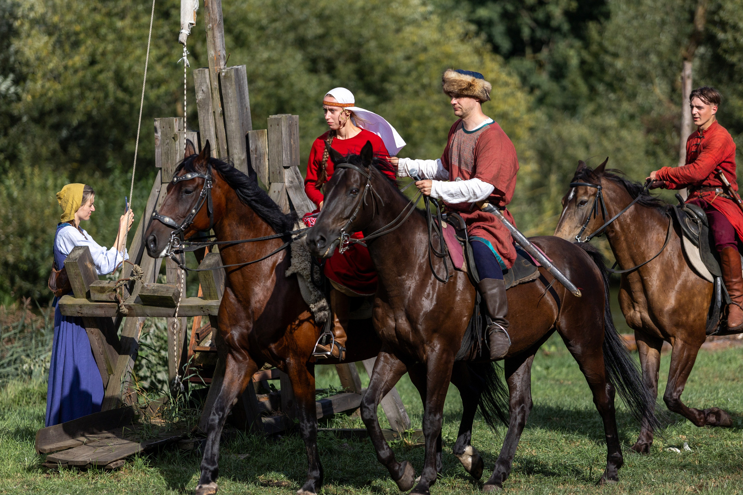 Ежегодный фестиваль средневековья в Дукоре. Профессиональный интерьерный и репортажный фотограф Минск и РБ. Максим Орлов