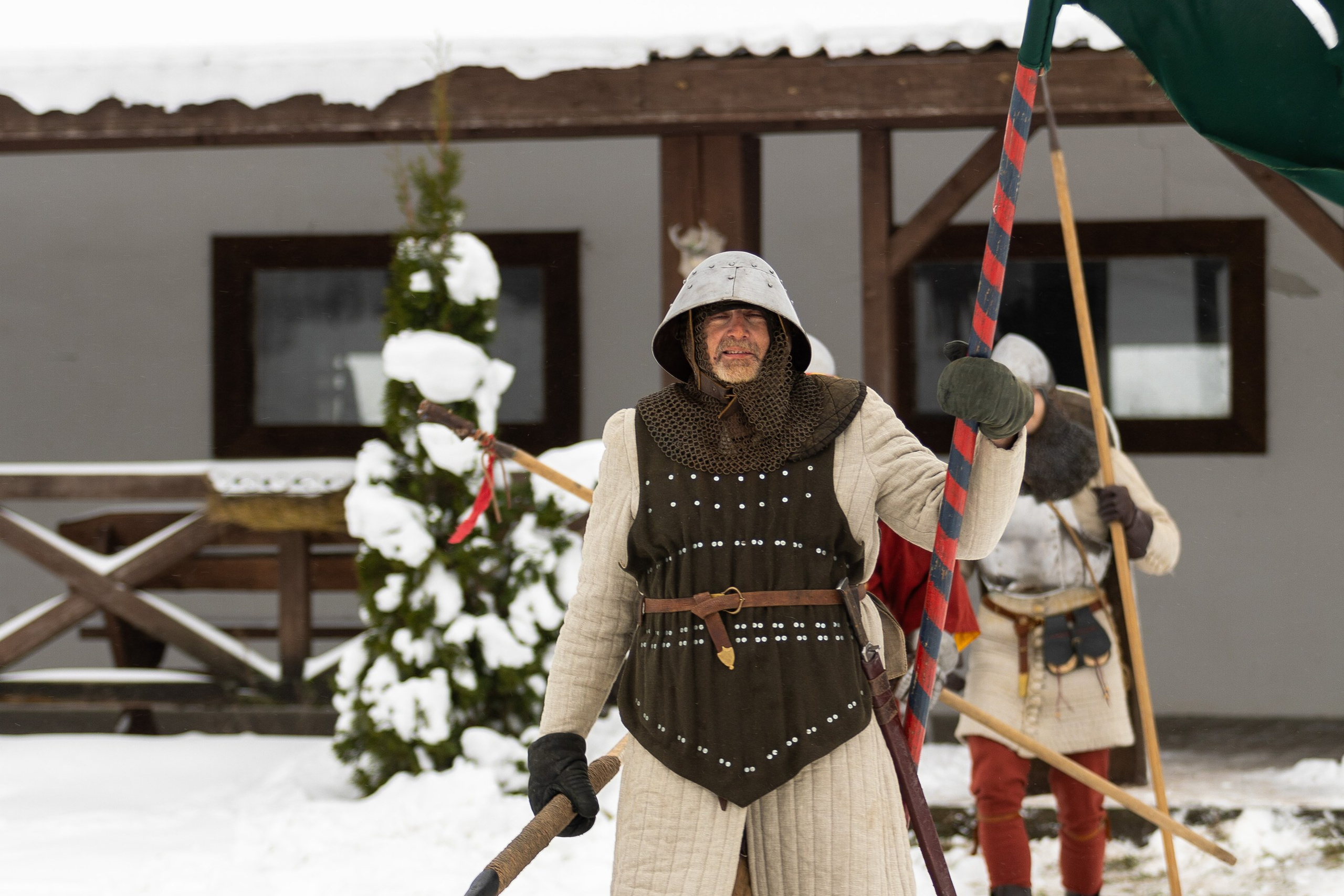 Зимние рыцарские маневры. Профессиональный интерьерный и репортажный фотограф Минск и РБ. Максим Орлов