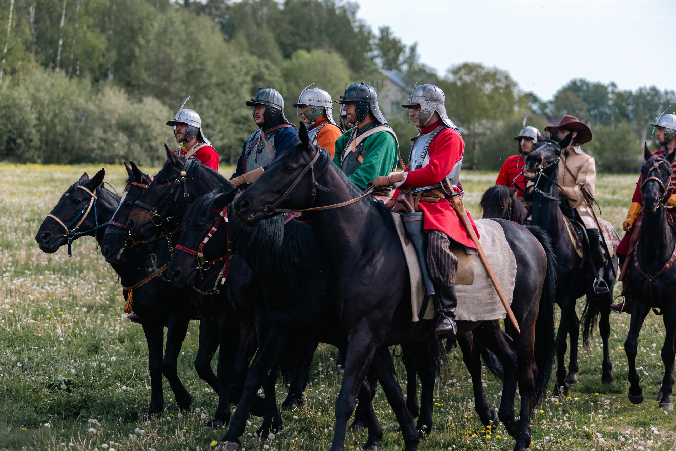 Золотая шпора. Маневры 17 века. Профессиональный интерьерный и репортажный фотограф Минск и РБ. Максим Орлов