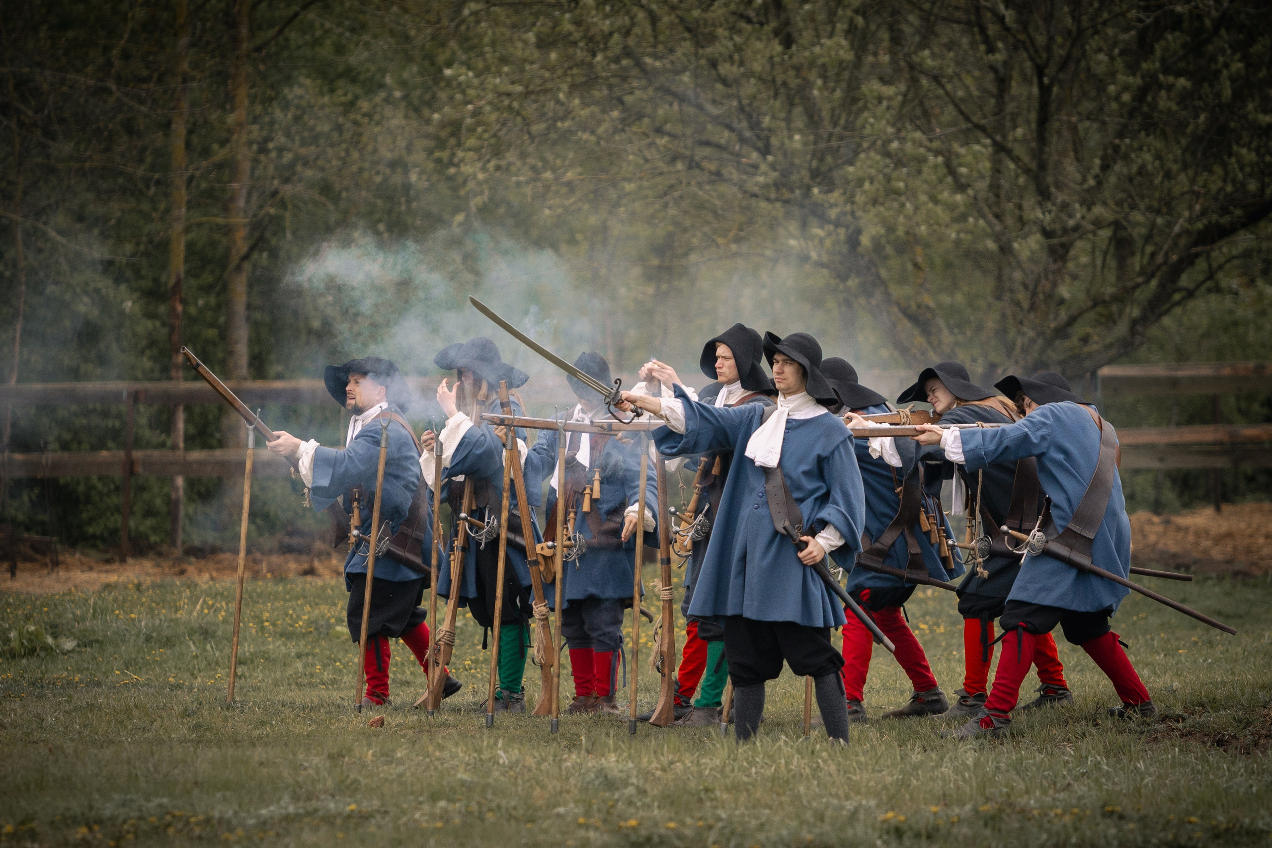 Золотая шпора. Огнем и мечем. День третий. Бой на поле. Профессиональный интерьерный и репортажный фотограф Минск и РБ. Максим Орлов