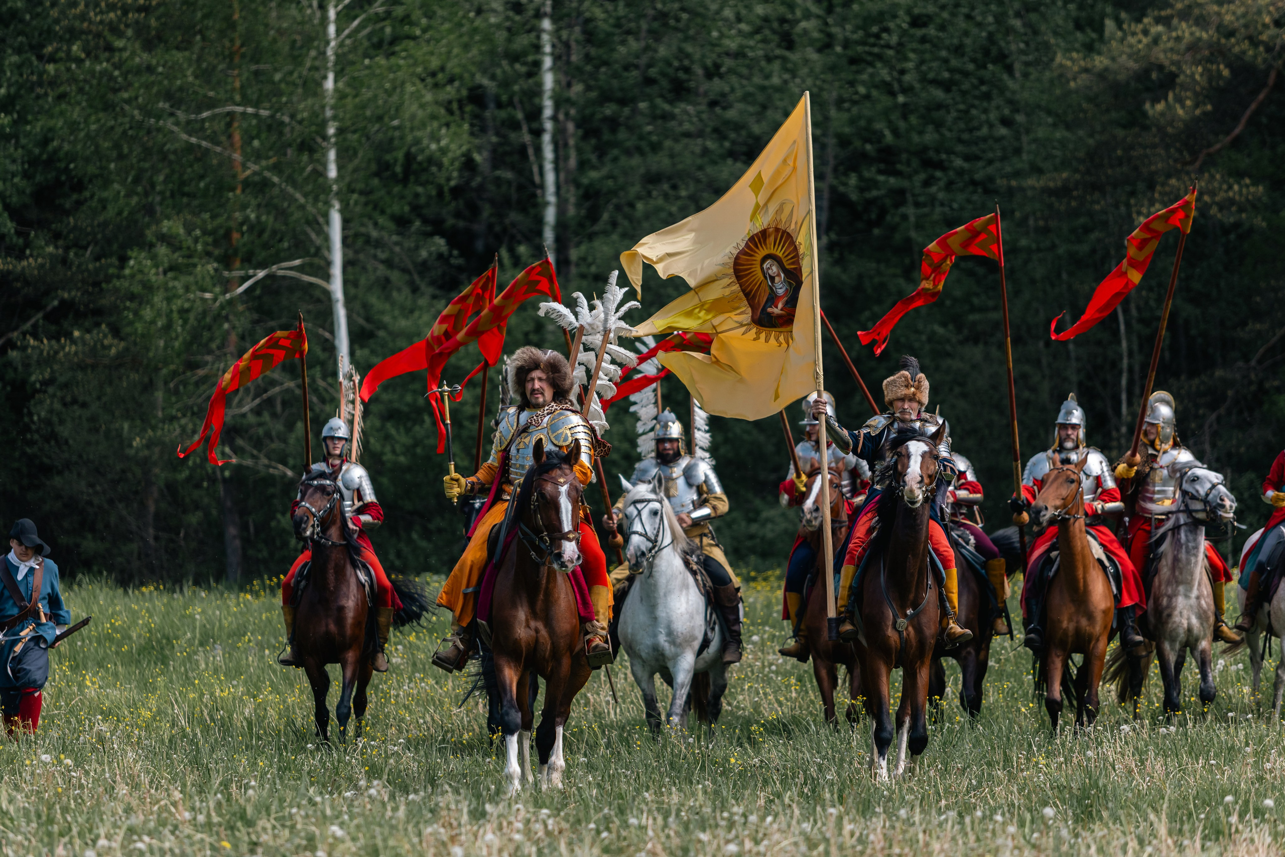 Золотая шпора. Маневры 17 века. Профессиональный интерьерный и репортажный фотограф Минск и РБ. Максим Орлов