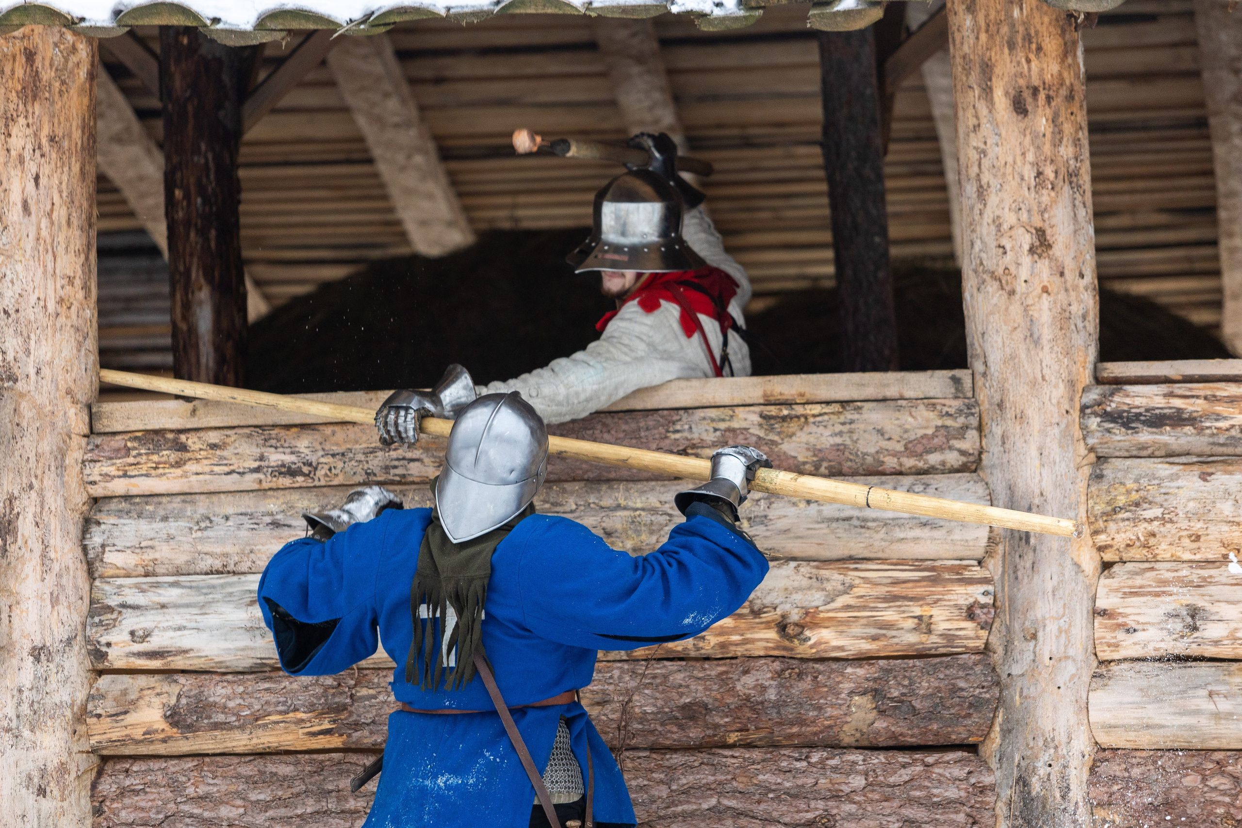 Зимние рыцарские маневры. Профессиональный интерьерный и репортажный фотограф Минск и РБ. Максим Орлов
