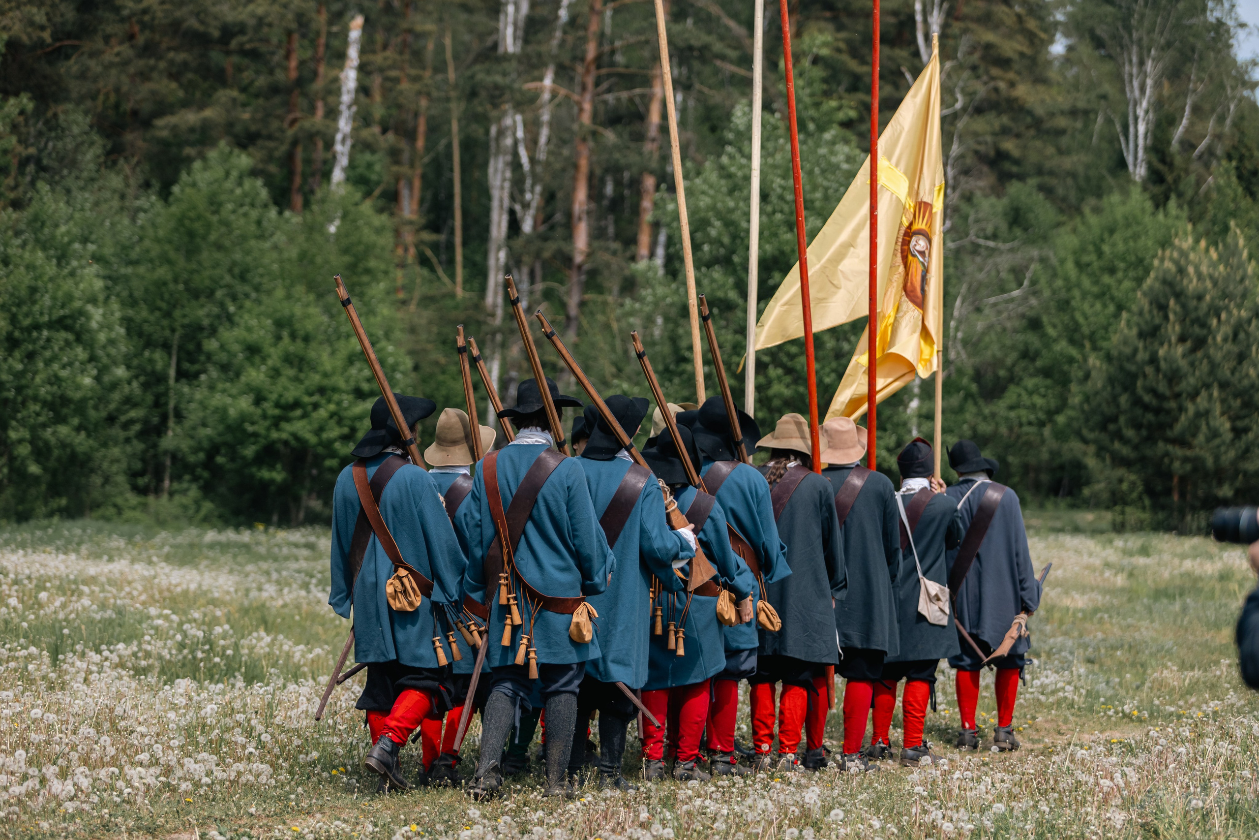 Золотая шпора. Маневры 17 века. Профессиональный интерьерный и репортажный фотограф Минск и РБ. Максим Орлов