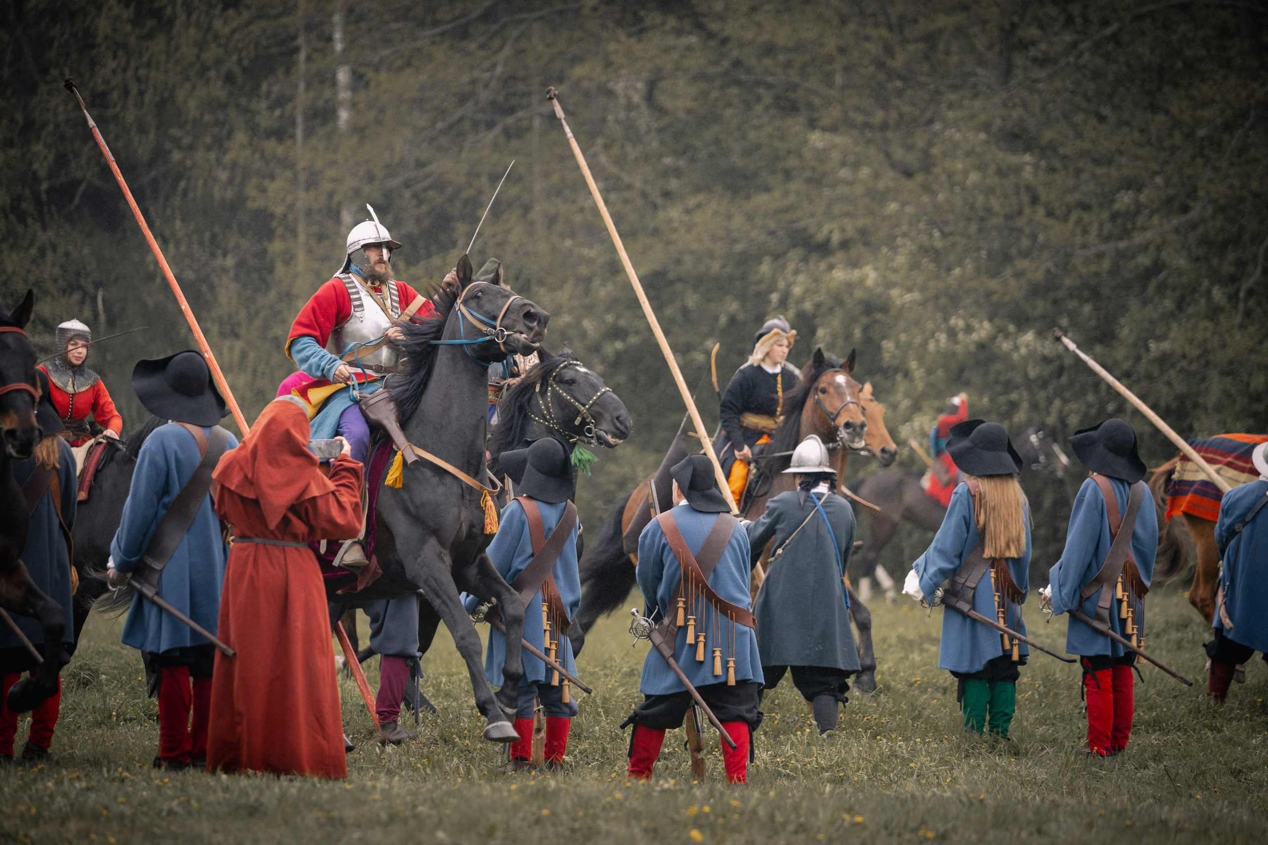 Золотая шпора. Огнем и мечем. День третий. Бой на поле. Профессиональный интерьерный и репортажный фотограф Минск и РБ. Максим Орлов