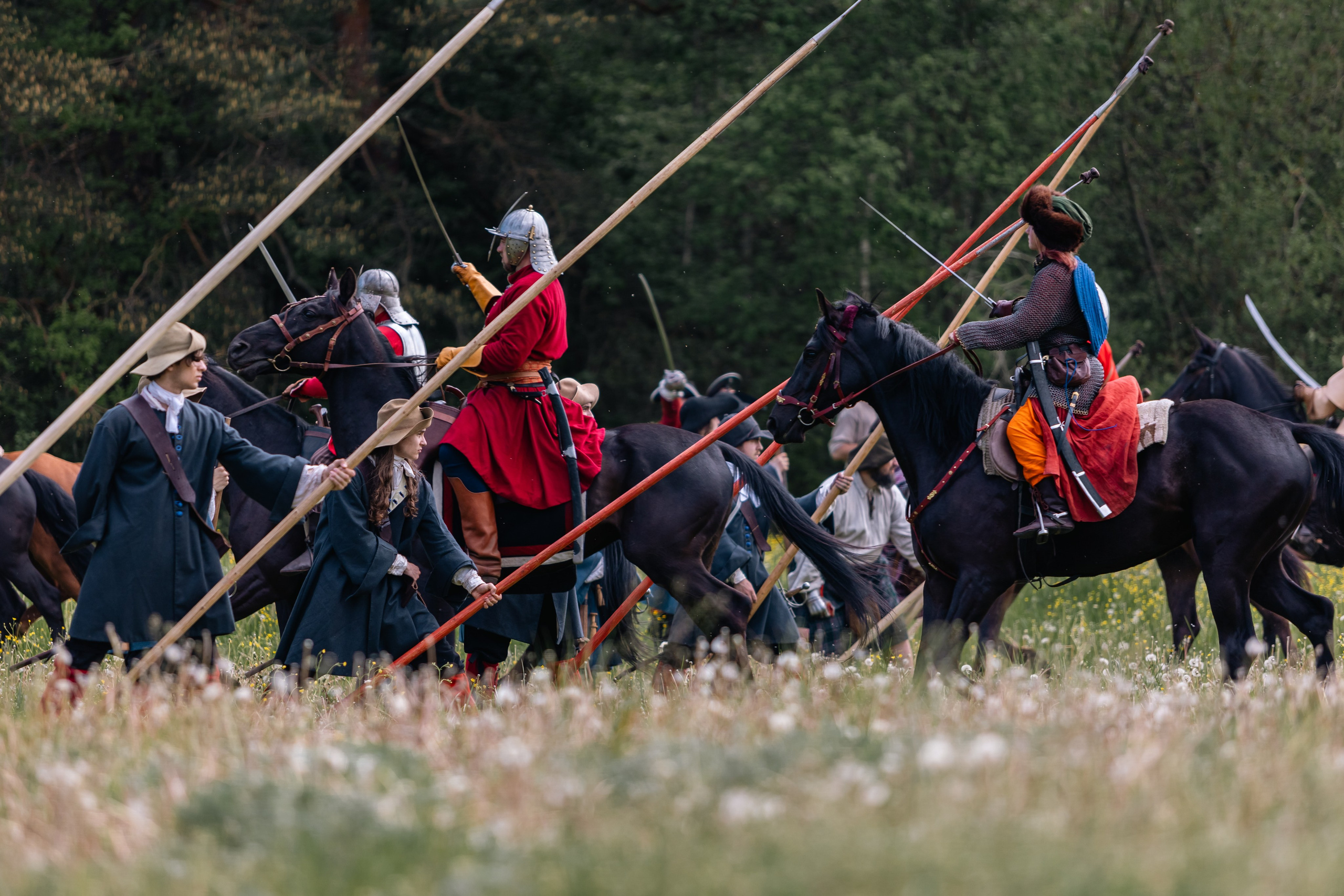Золотая шпора. Маневры 17 века. Профессиональный интерьерный и репортажный фотограф Минск и РБ. Максим Орлов