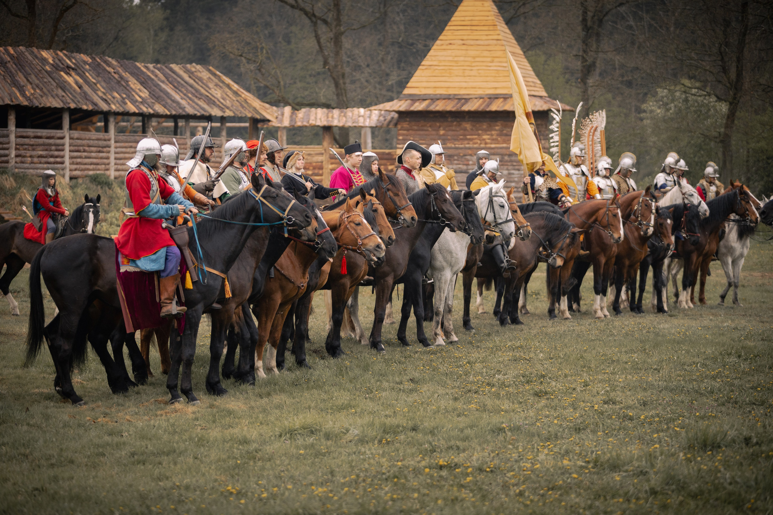 Золотая шпора. Огнем и мечем. День третий. Бой на поле. Профессиональный интерьерный и репортажный фотограф Минск и РБ. Максим Орлов