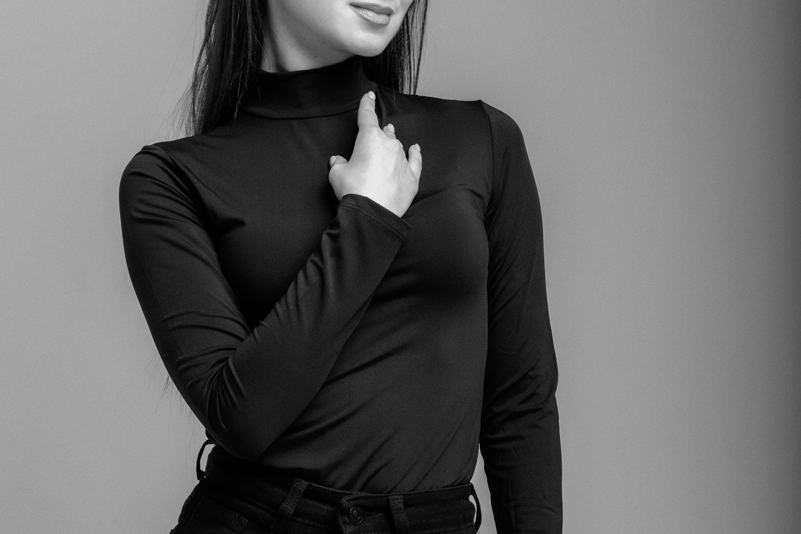 Настя (студийная на циклораме). Профессиональный интерьерный и репортажный фотограф Минск и РБ. Максим Орлов