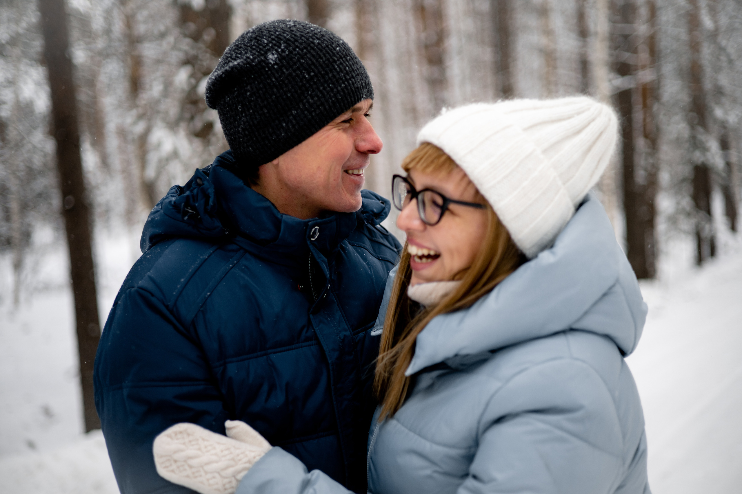 Зимняя семейная фотосессия Надежды