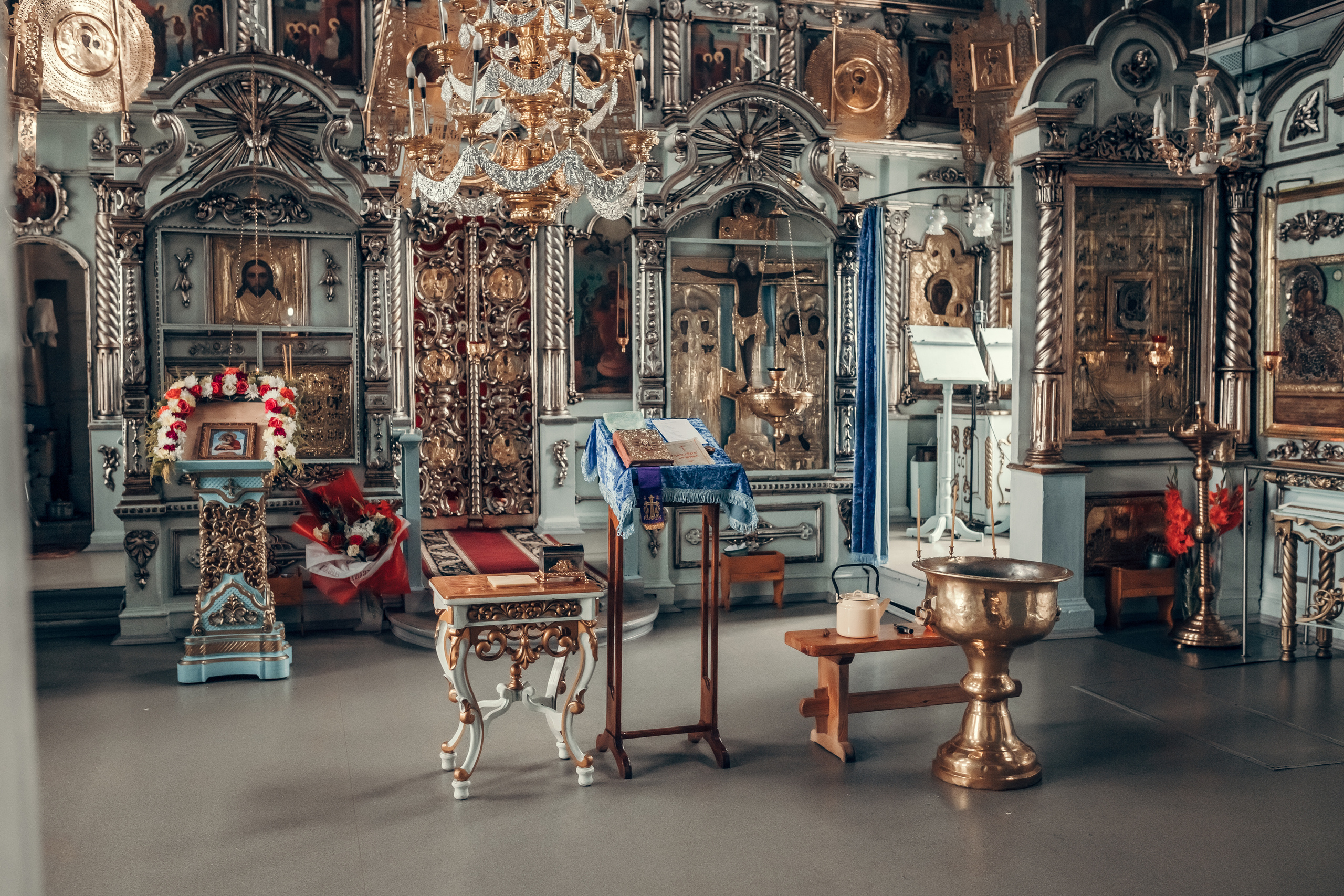 Крещение Богдана. Церковь Казанской иконы Божией Матери в Великом Враге