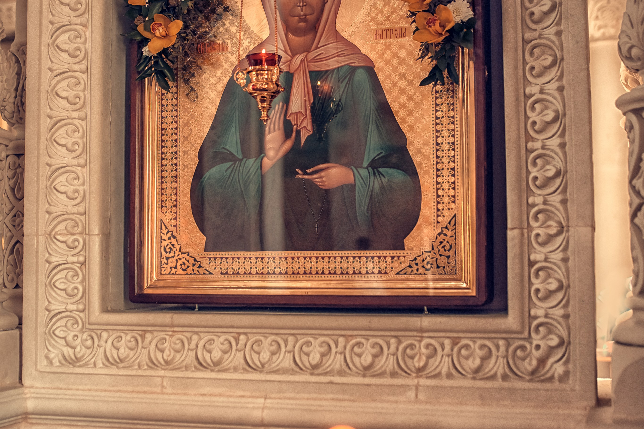 Церковь Матроны Московской в ЖК Цветы