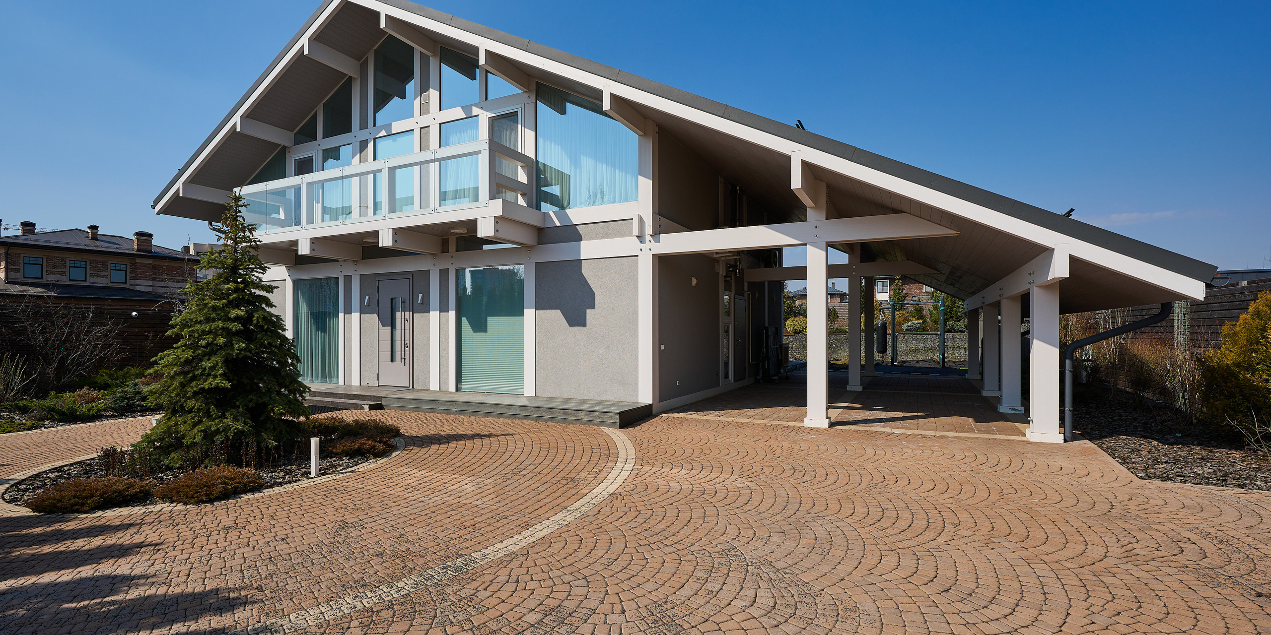 Дом в стиле Фахверк (агентская съемка)