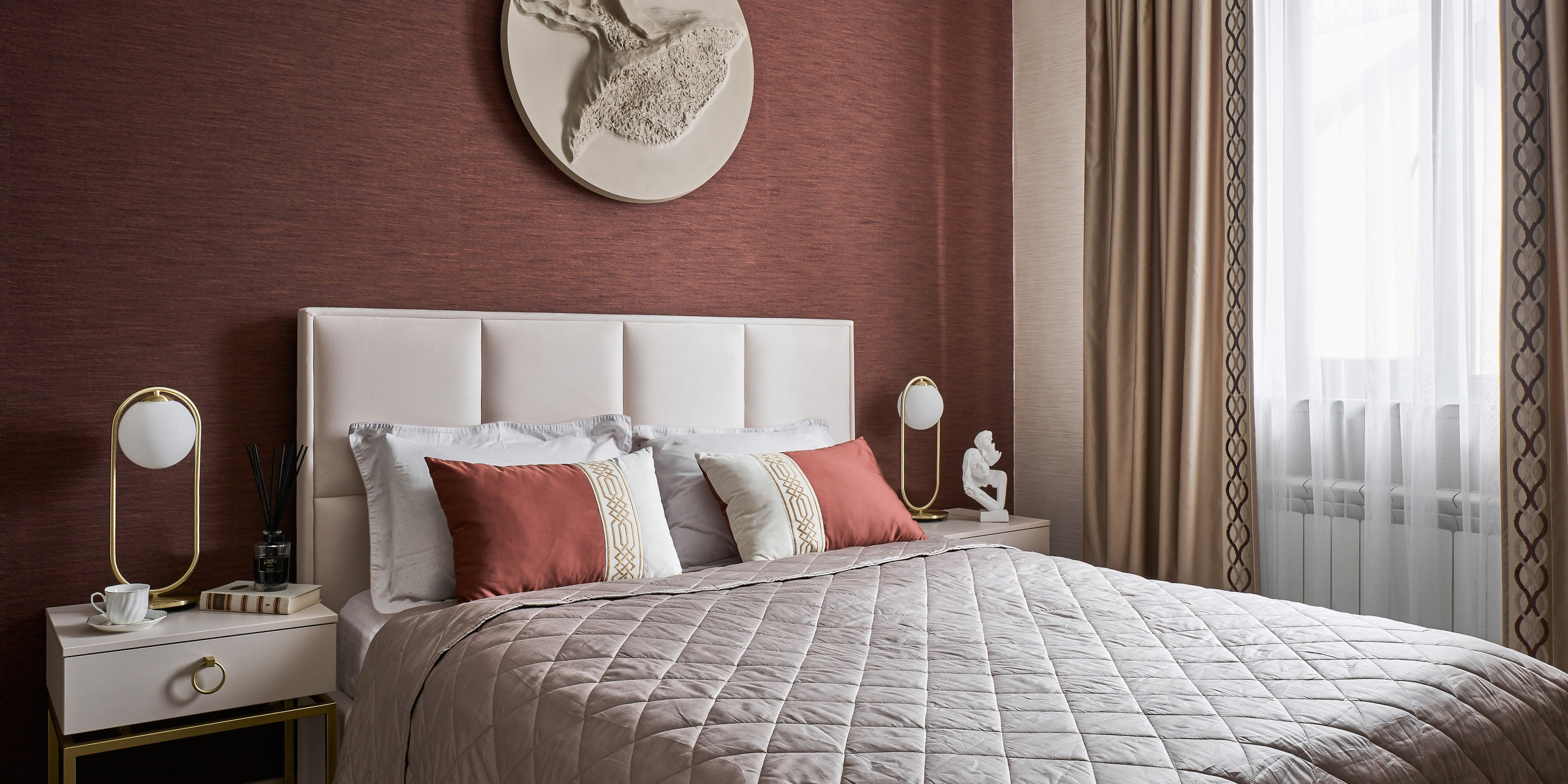 Спальня из проекта Ирины Кумсковой