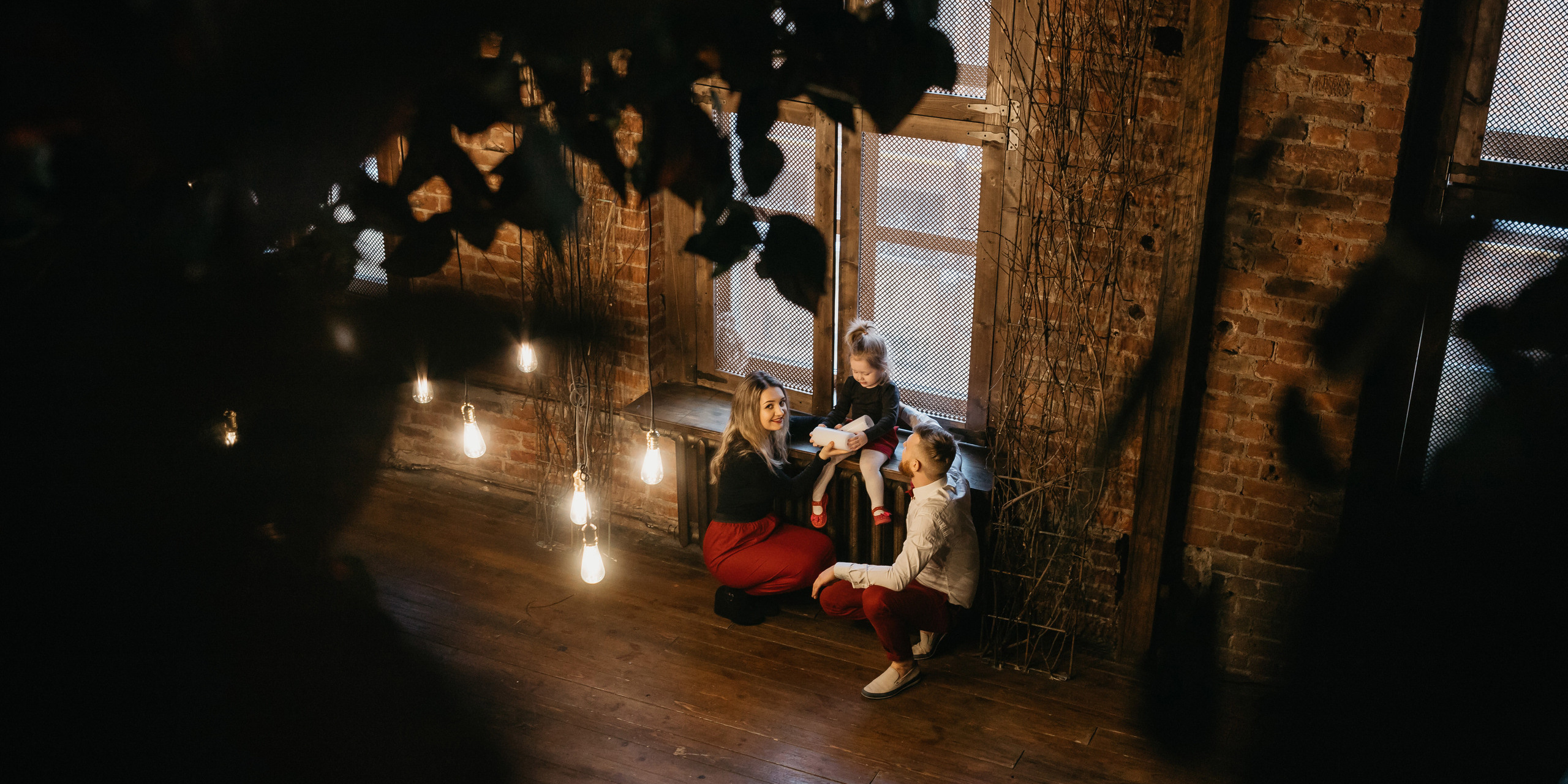 Коля, Алина и малышка Рита