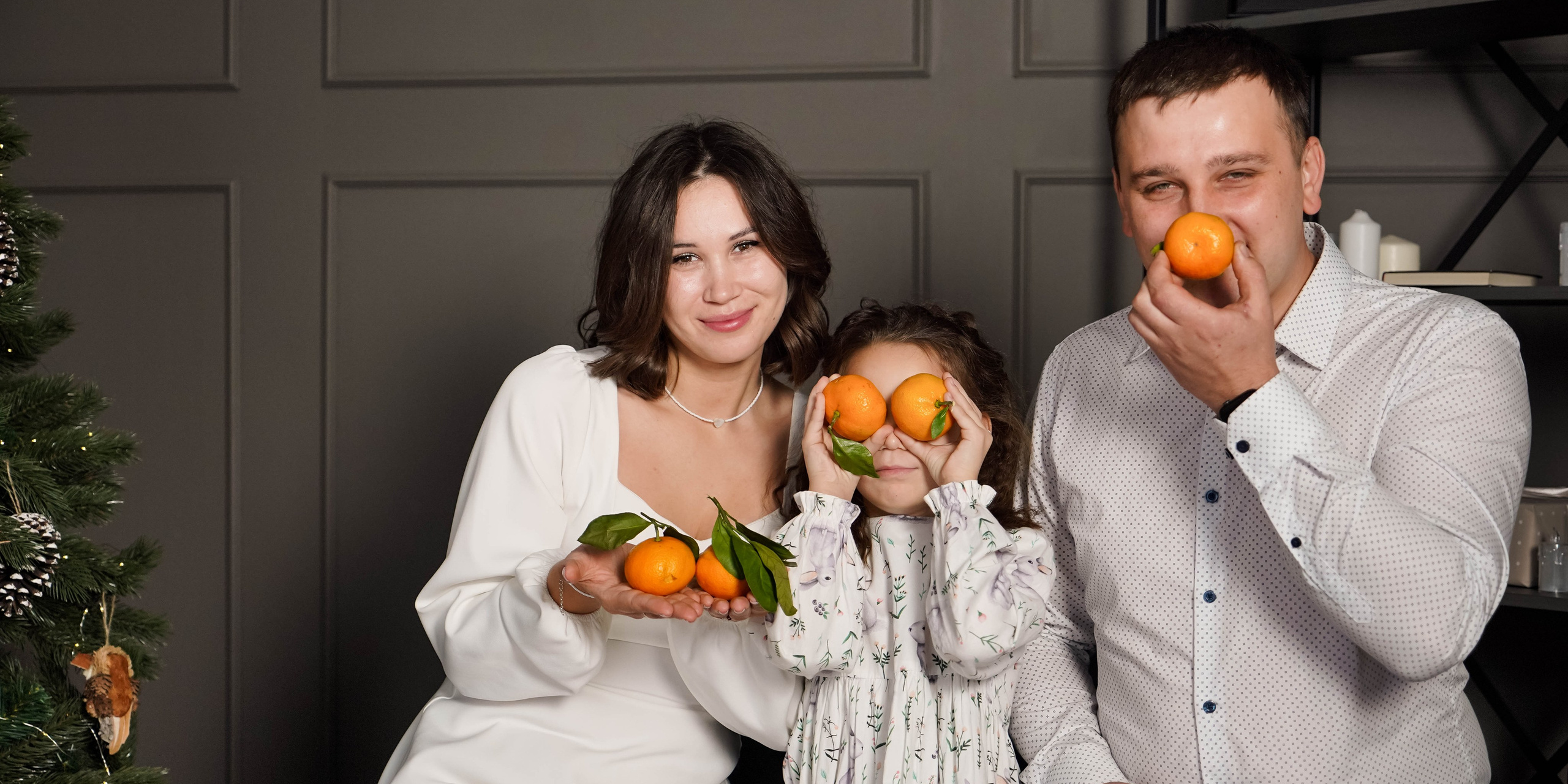 Сергей, Екатерина и Полинока