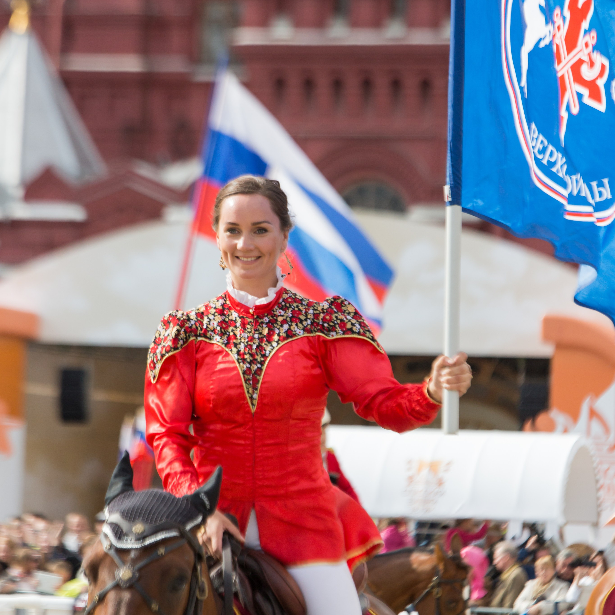 Спасская башня 2014 — Школа верховой езды