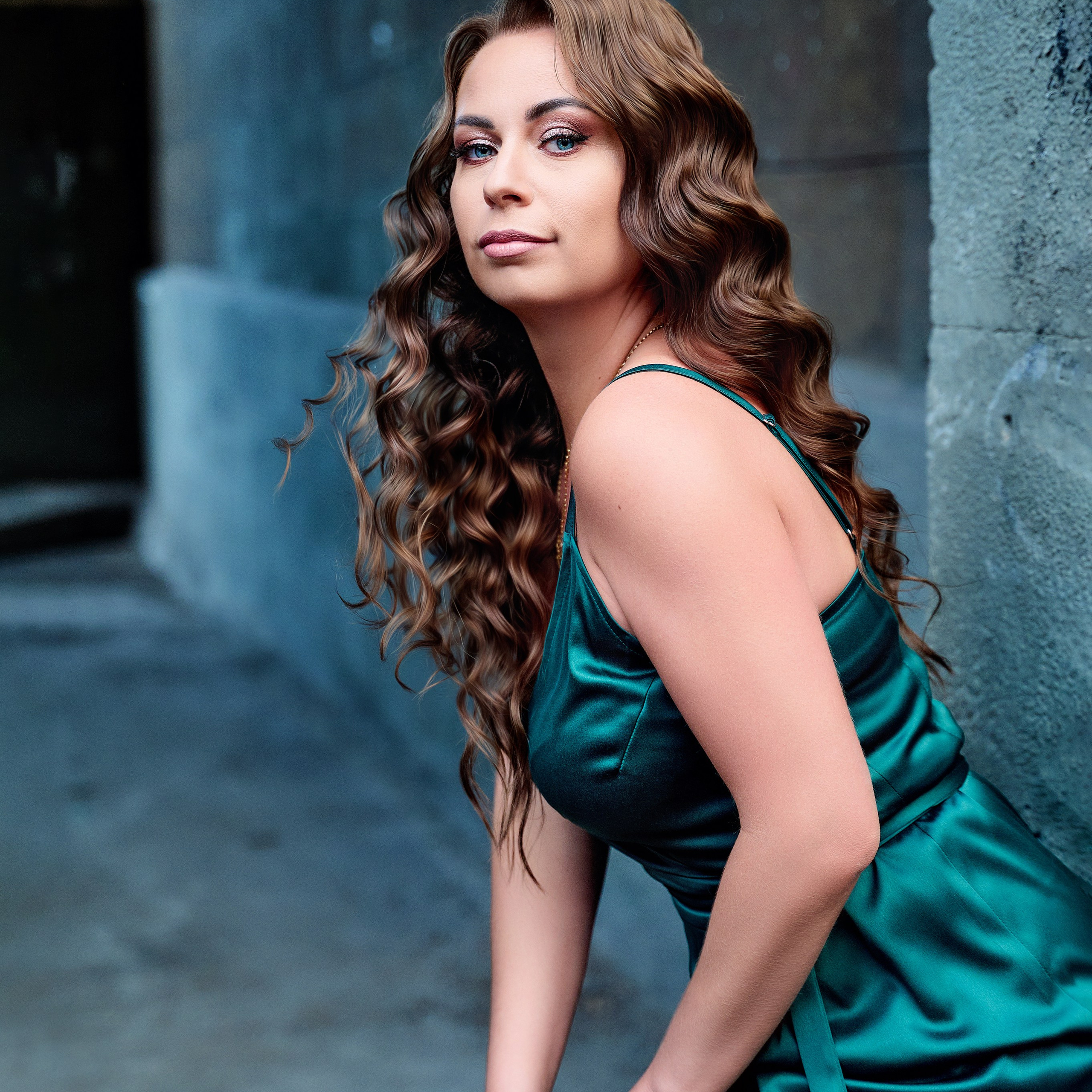 Надежда. Прогулка по городу.