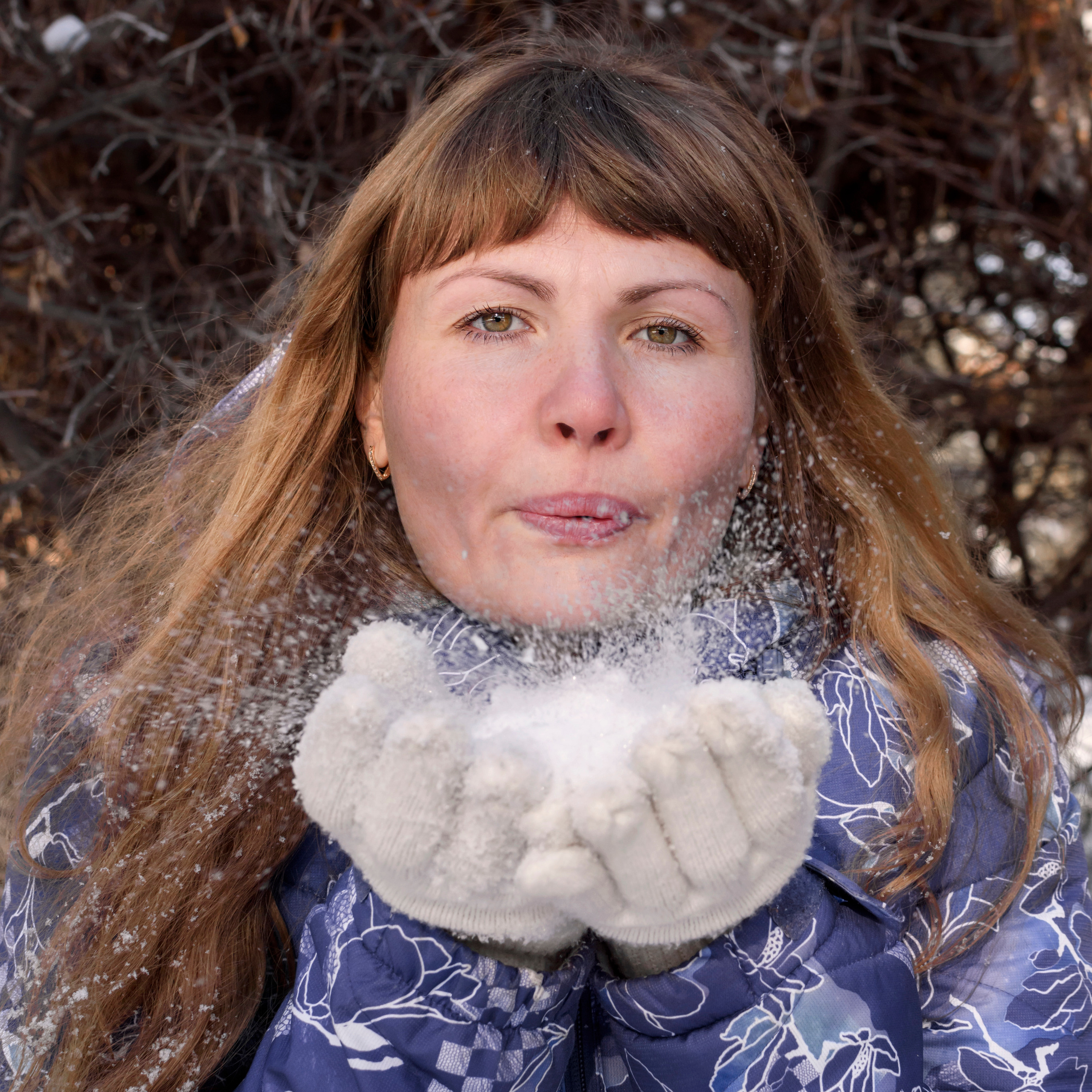 Наталья. Зимняя прогулка.