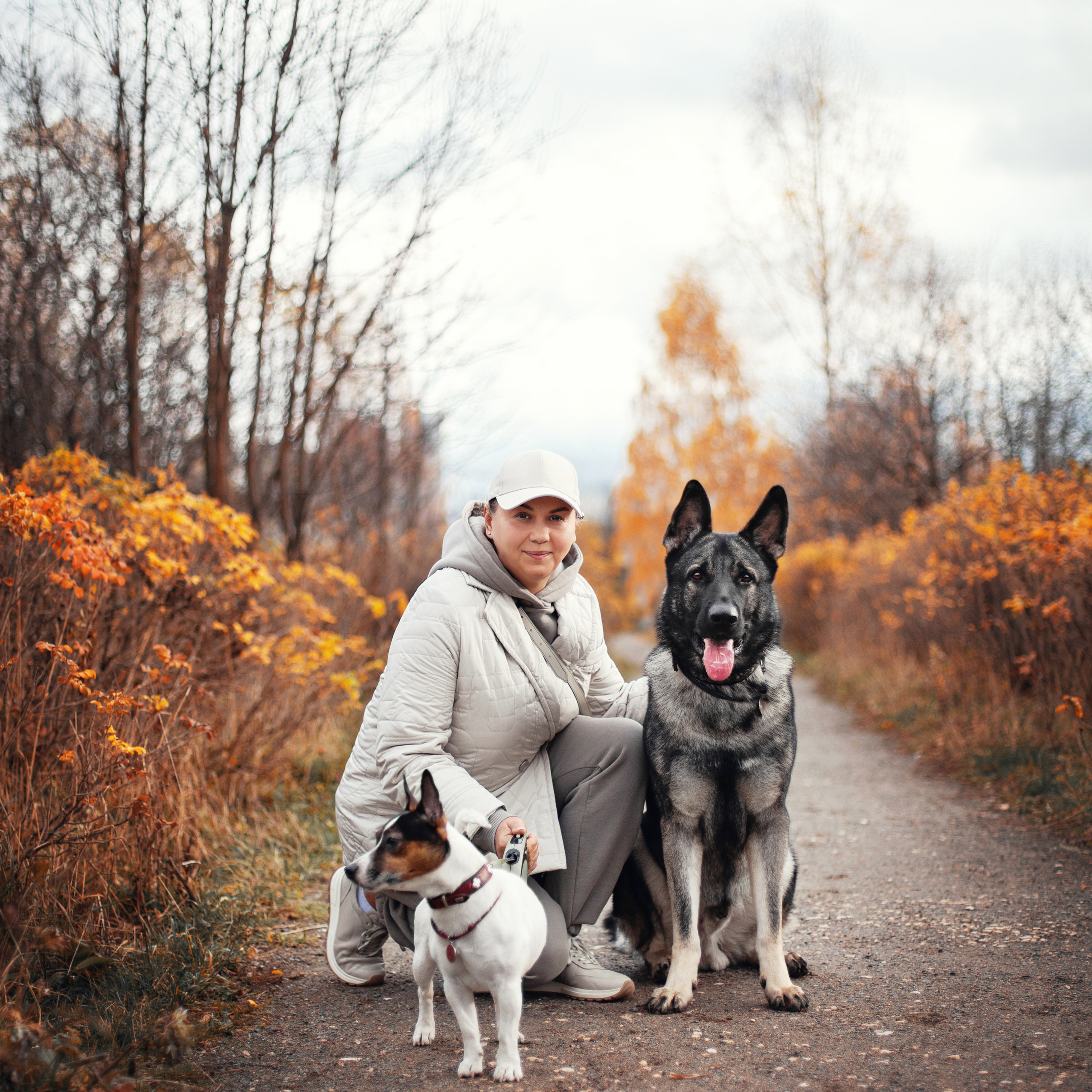 Женя, Скай и Арти в ПКИО Северное Тушино