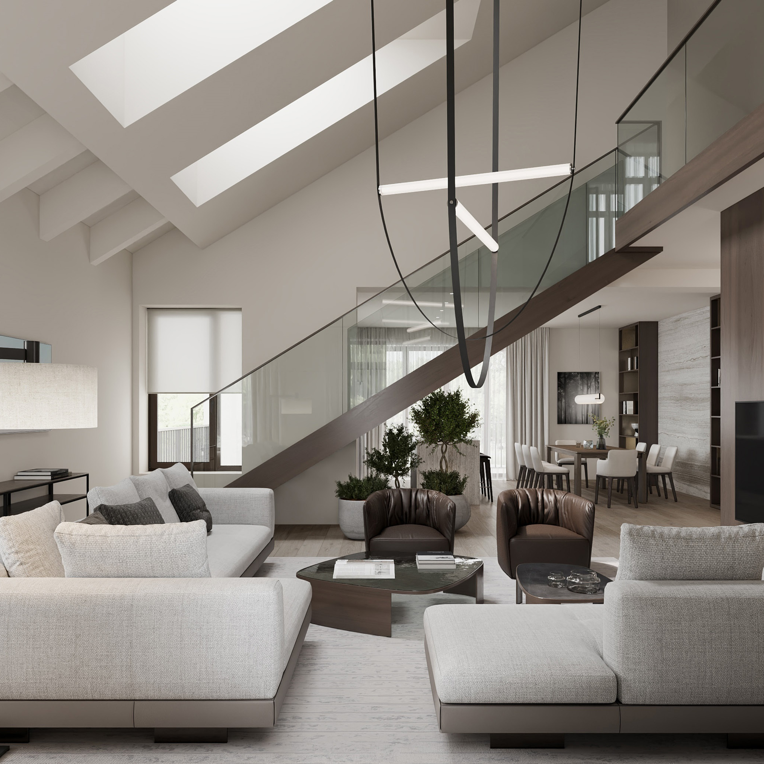 Частный дом в МО дизайн RYMAR archistudio