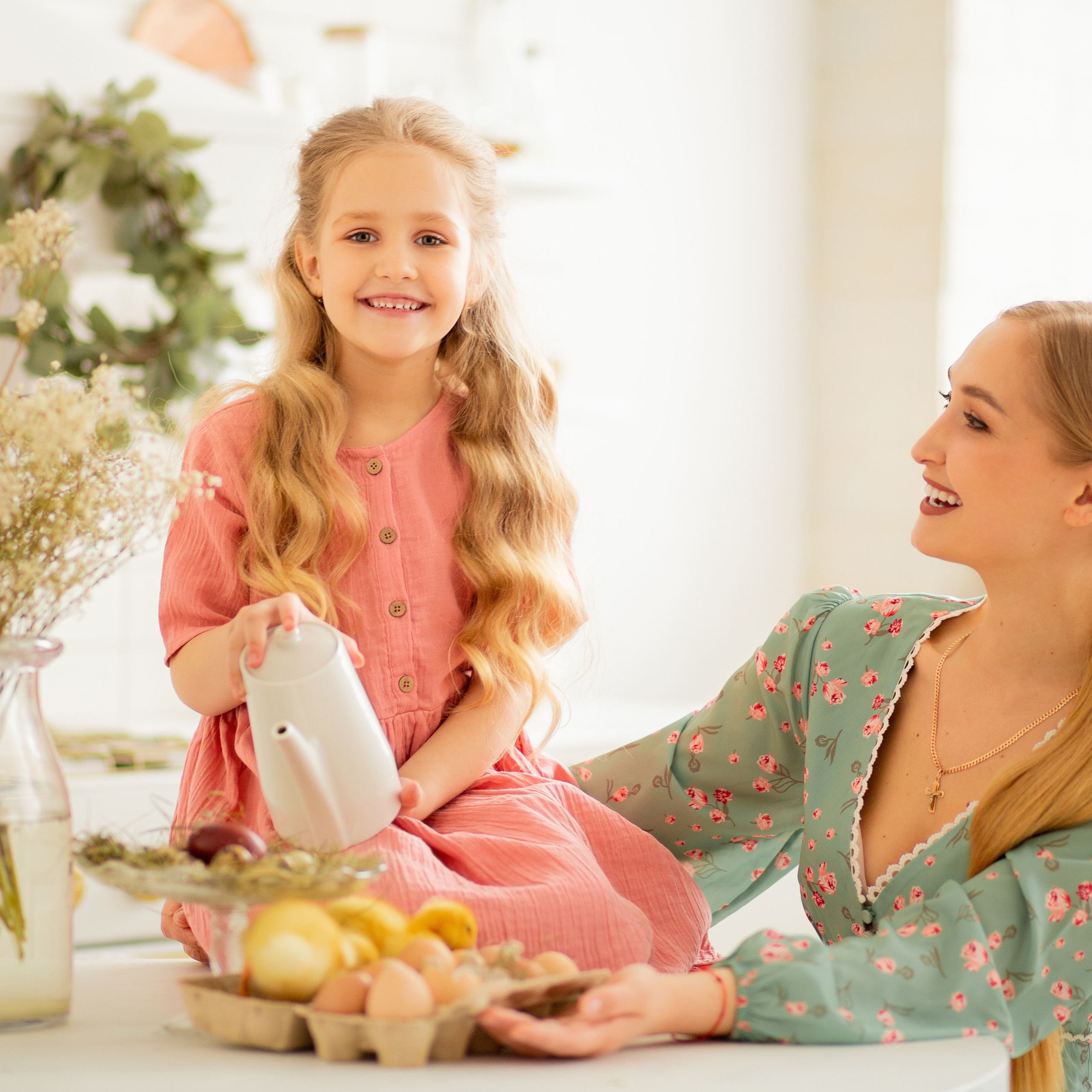 Теплый пасхальный обед