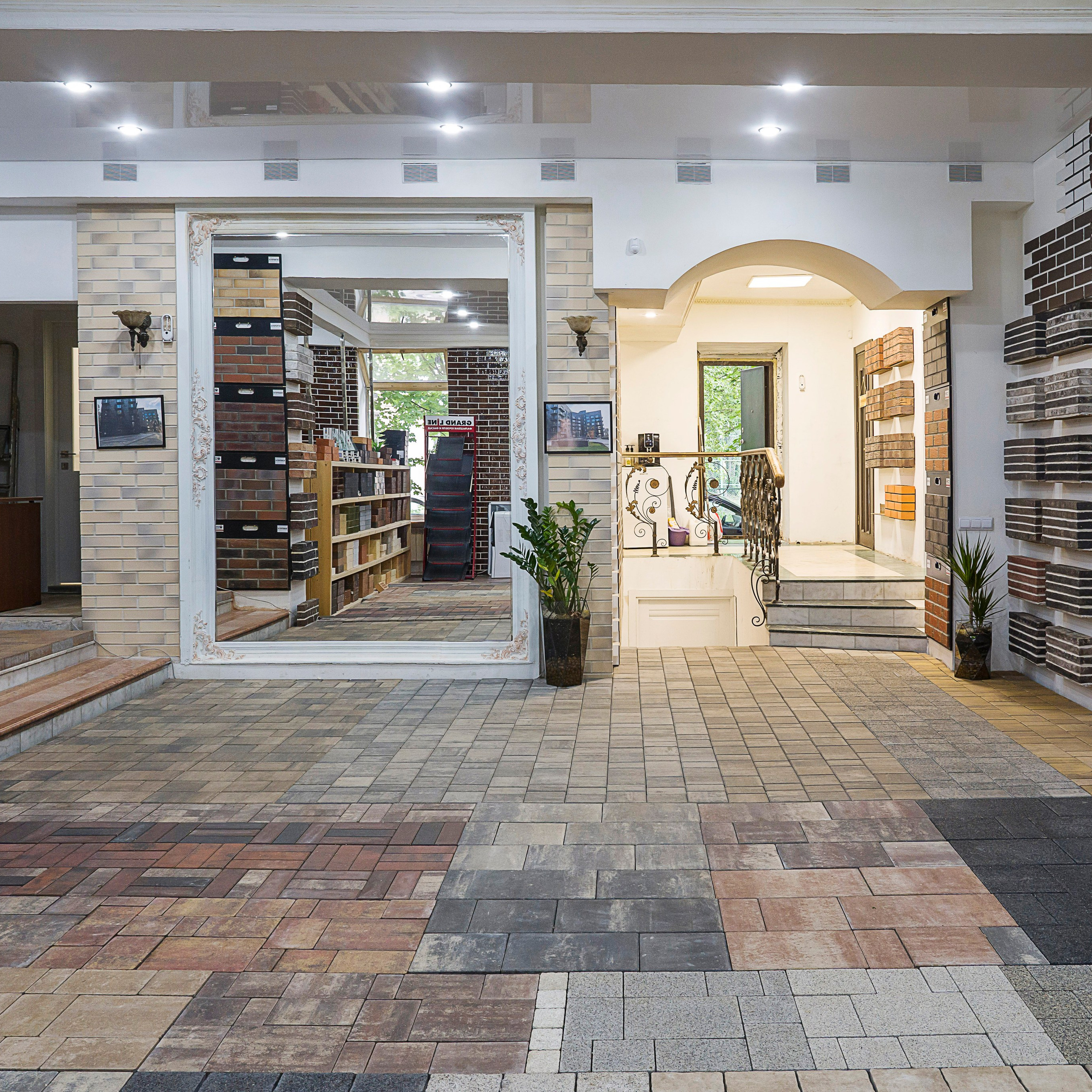 Шоу-рум кирпичного производства