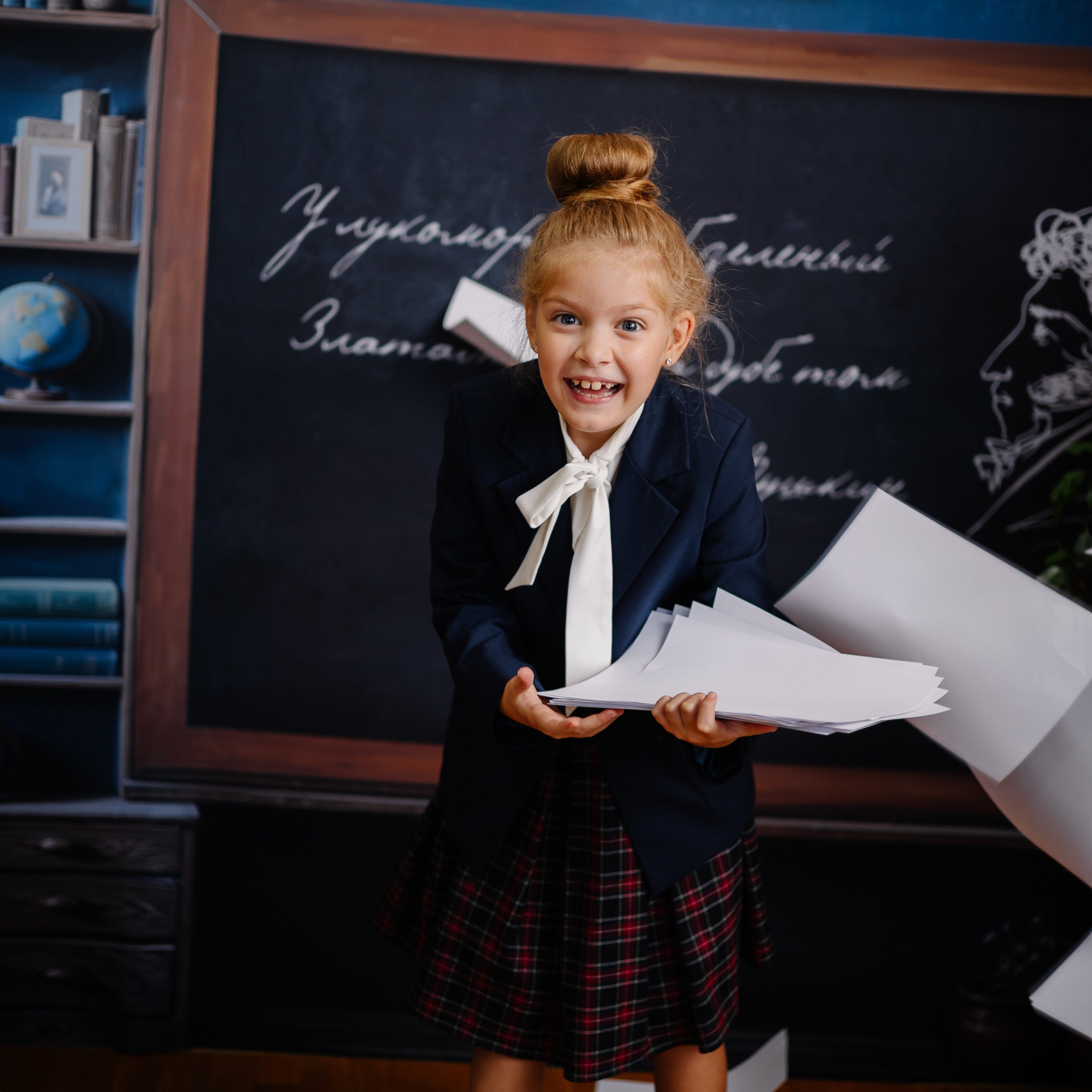 Школьники. Класс литературы. Фотопроект в Туапсе