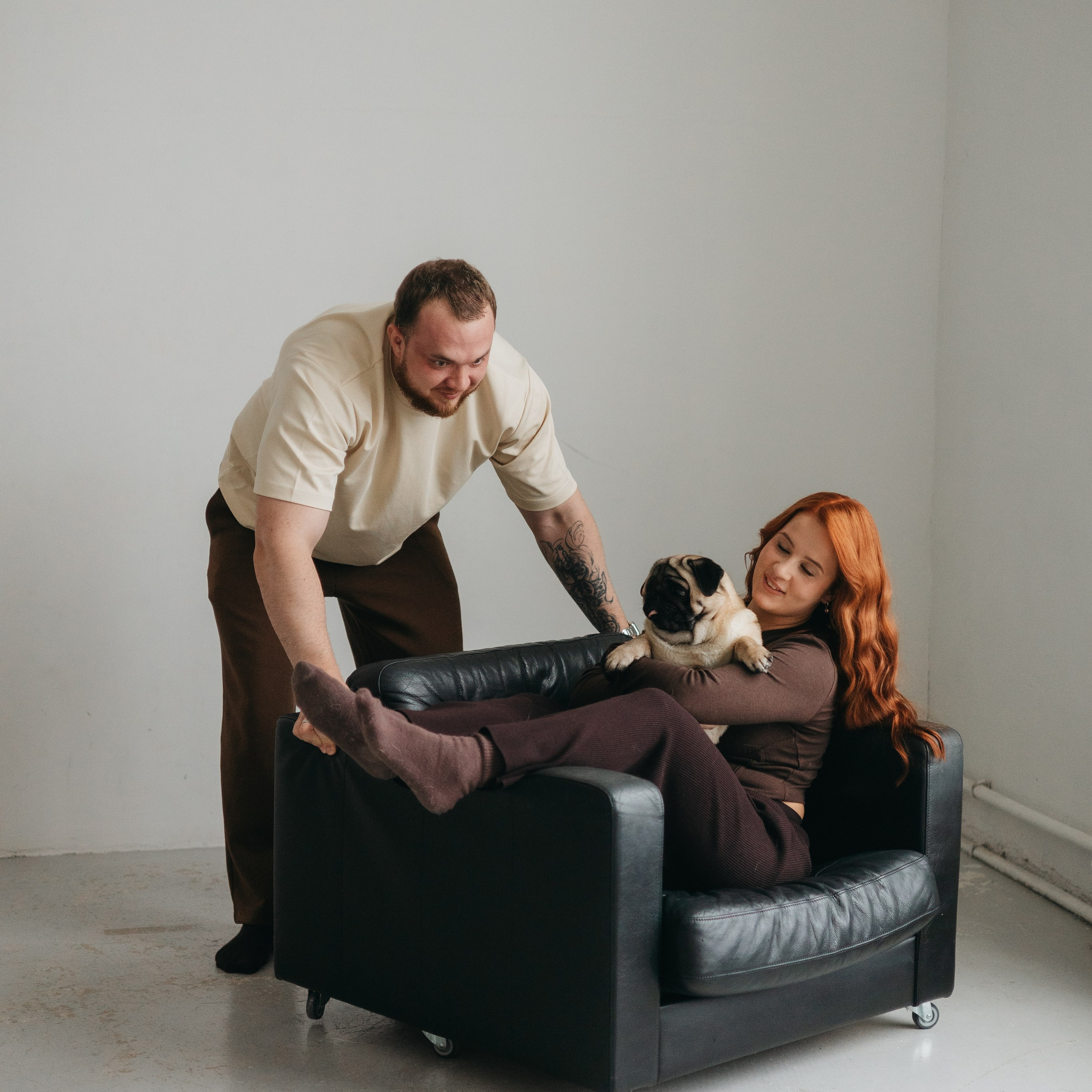 Полина, Артем и Гарри