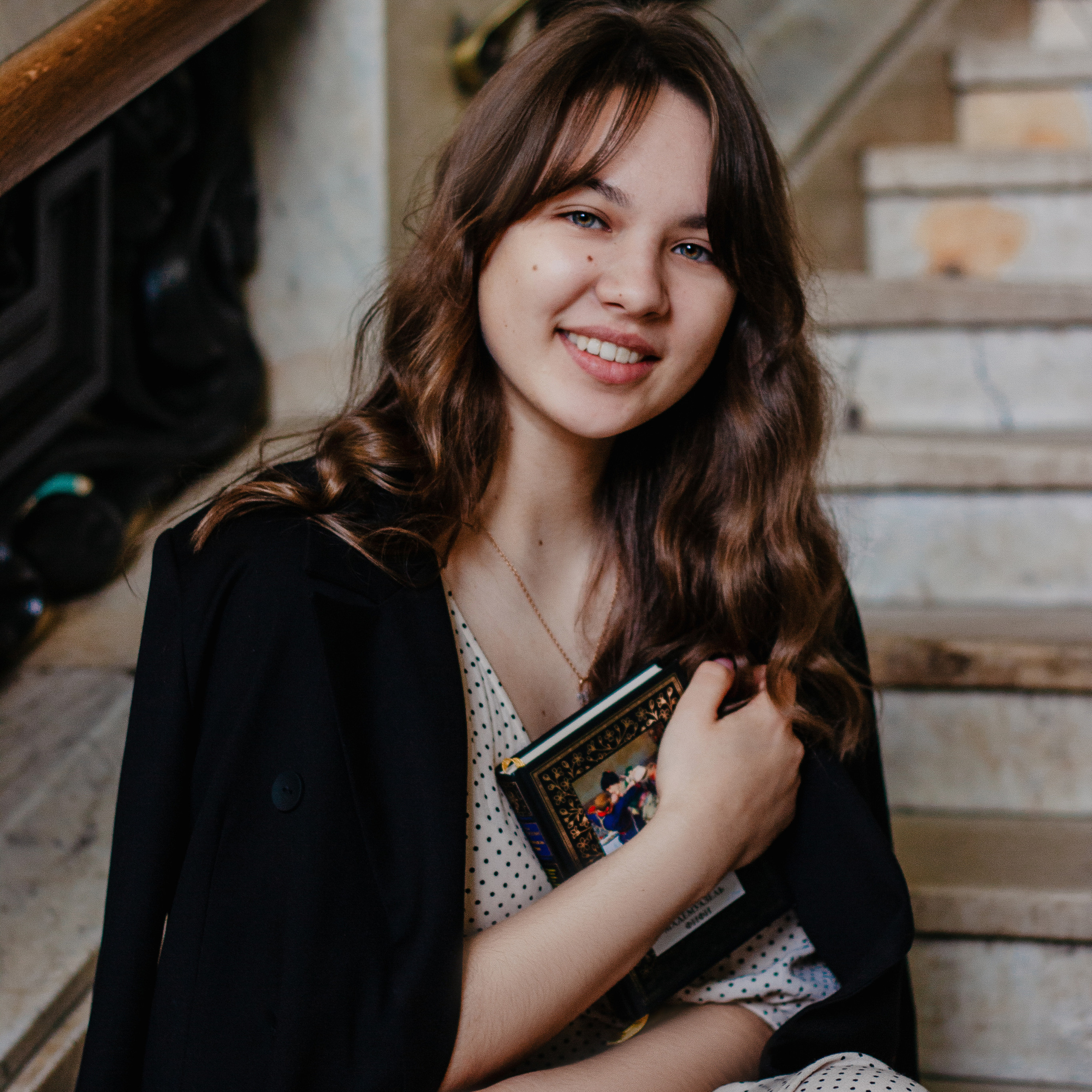 Юля на Витебском вокзале