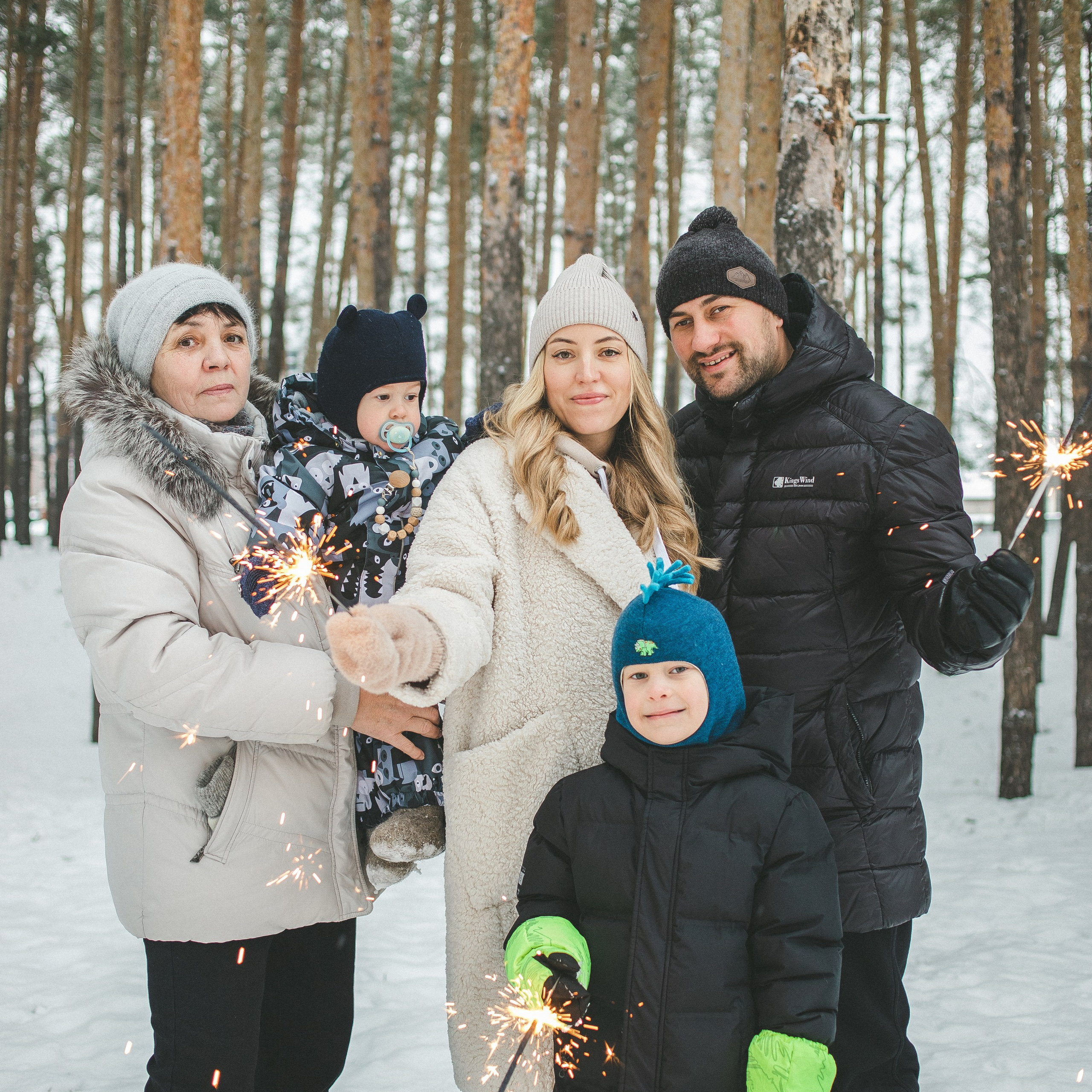 зимняя прогулка